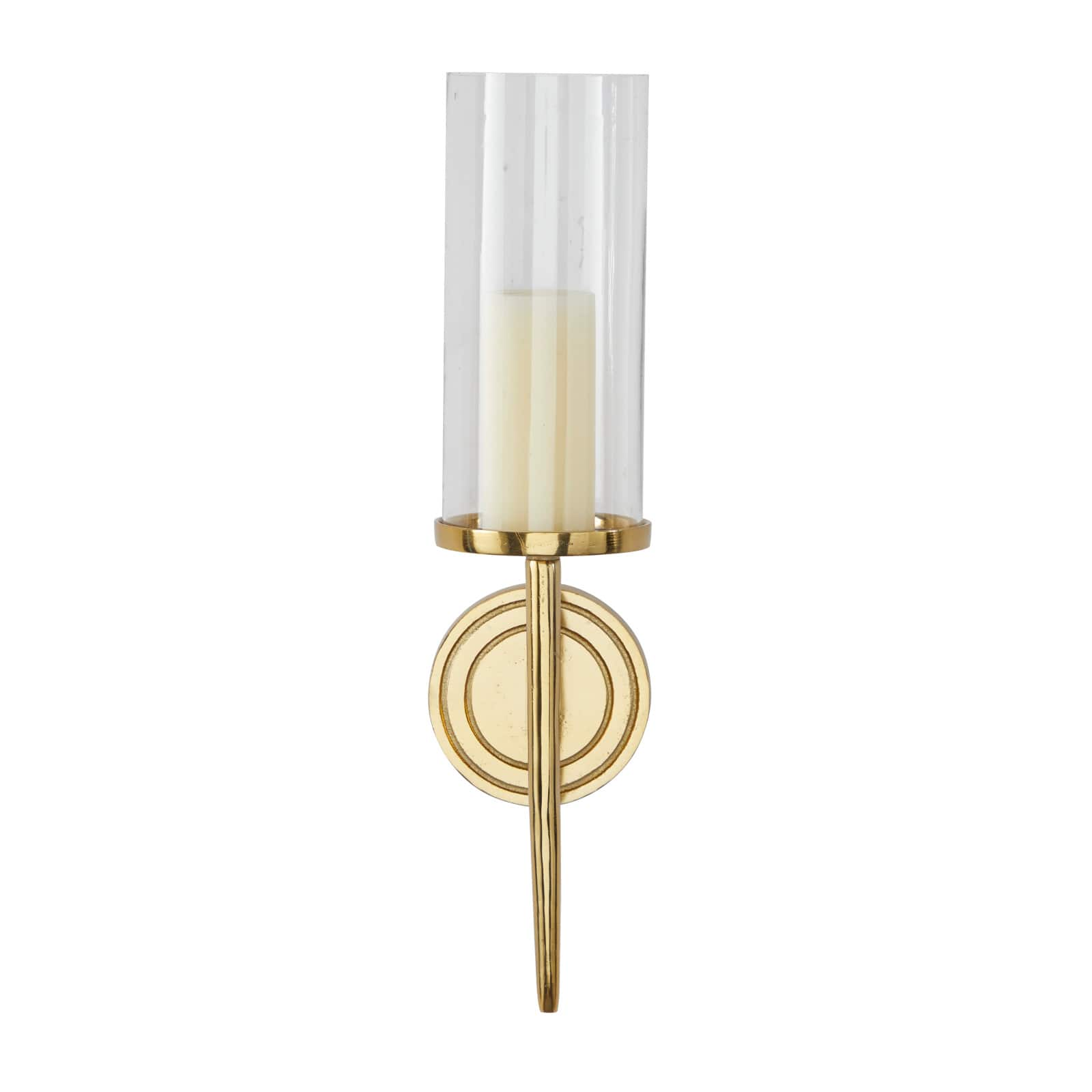 Gold Aluminum Modern Wall Sconce