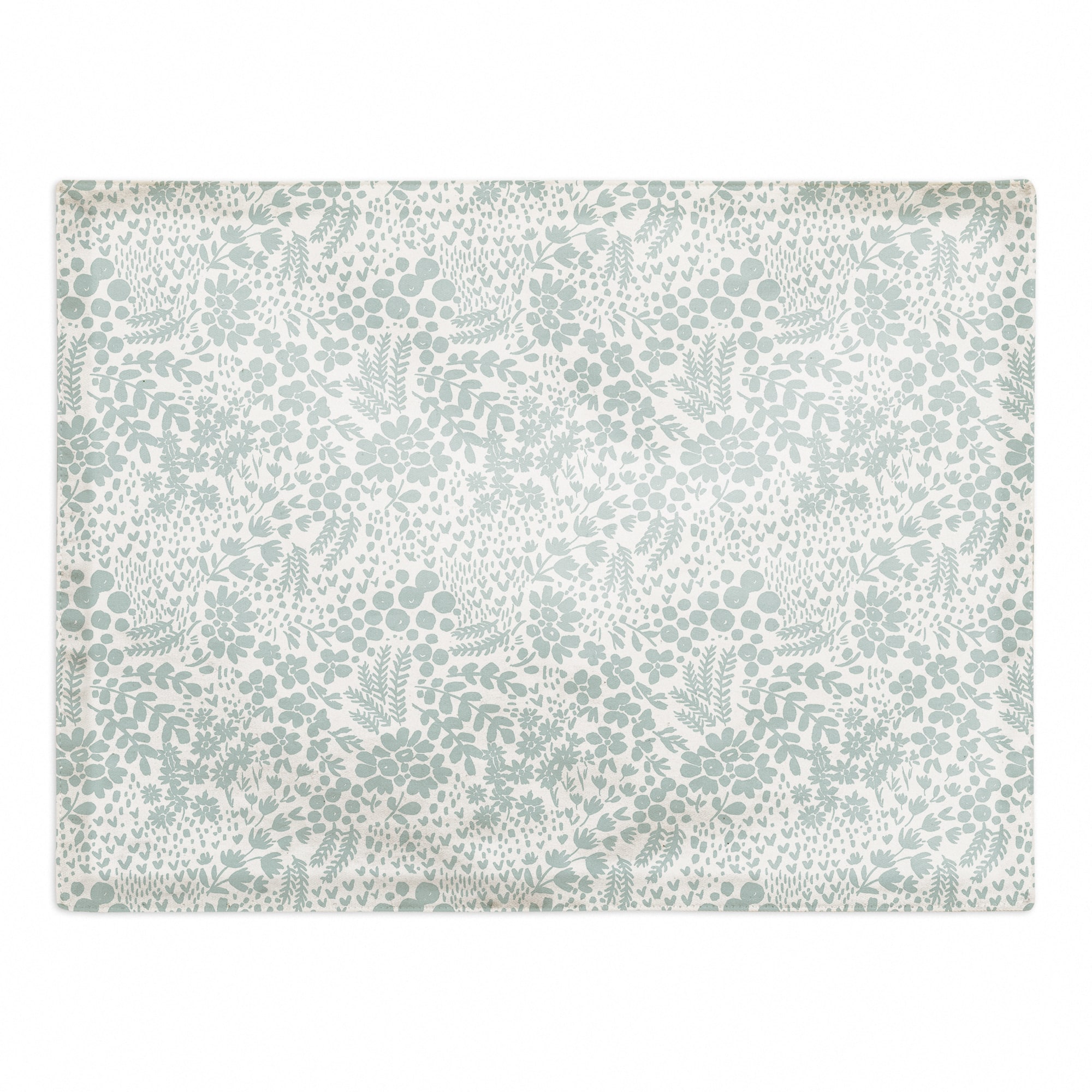 Dainty Floral Cotton Twill Placemat