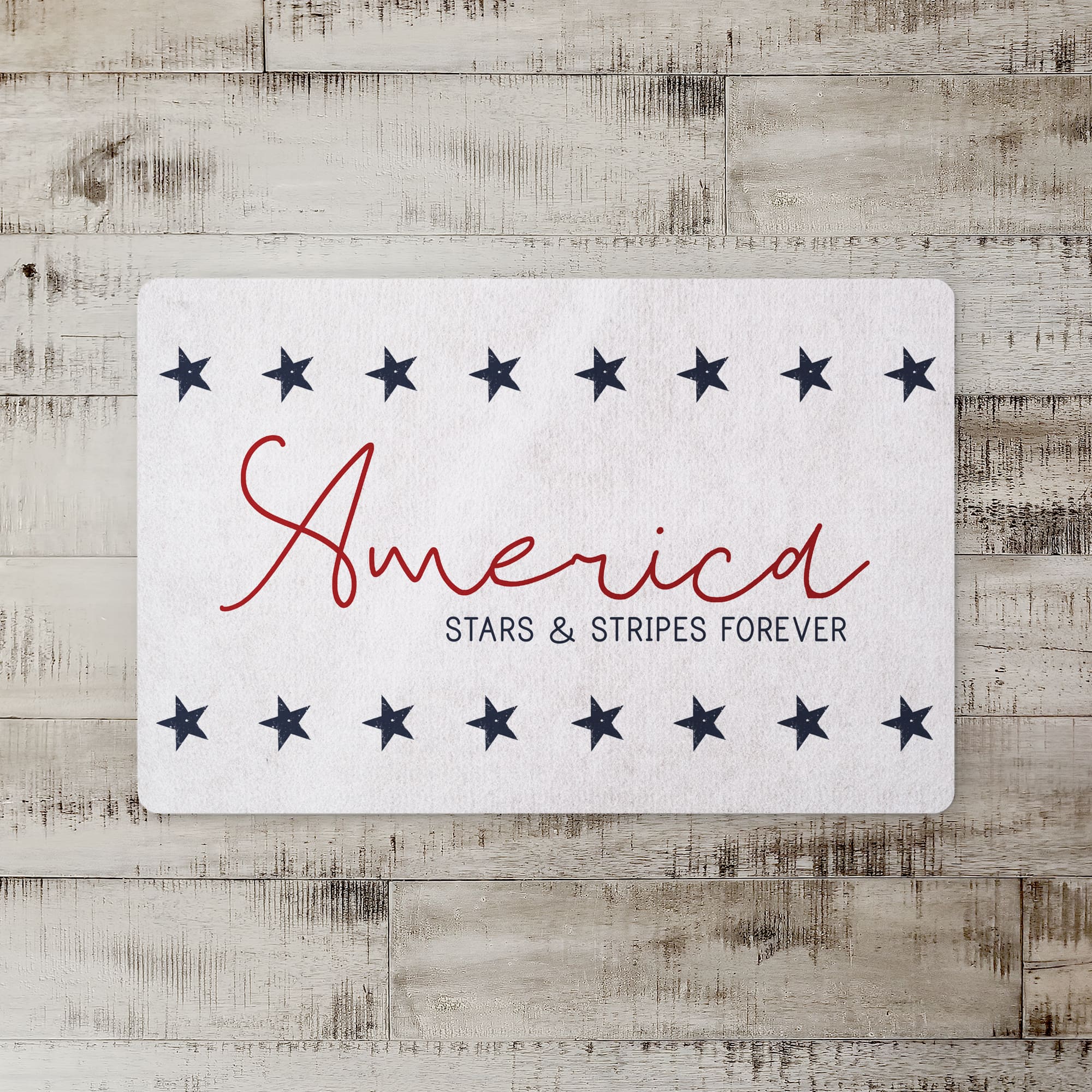 America Stars & Stripes Forever Floor Mat