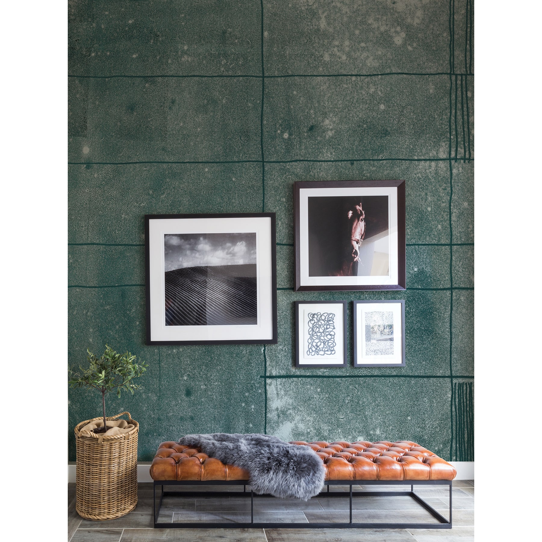 Karen Revis Panes Forest Wall Mural