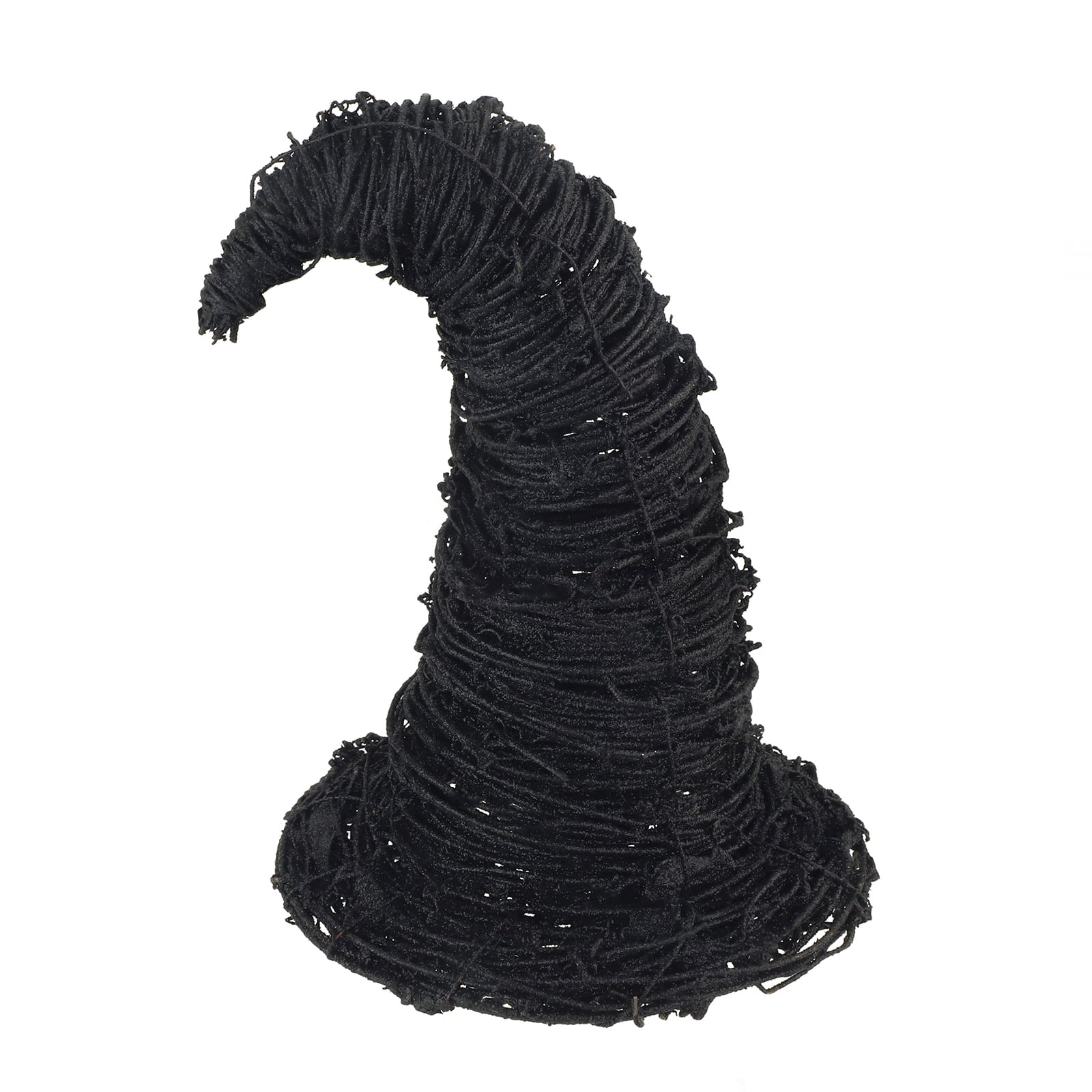 10.5&#x22; Black Witch&#x27;s Hat Halloween Tabletop Accent by Ashland&#xAE;