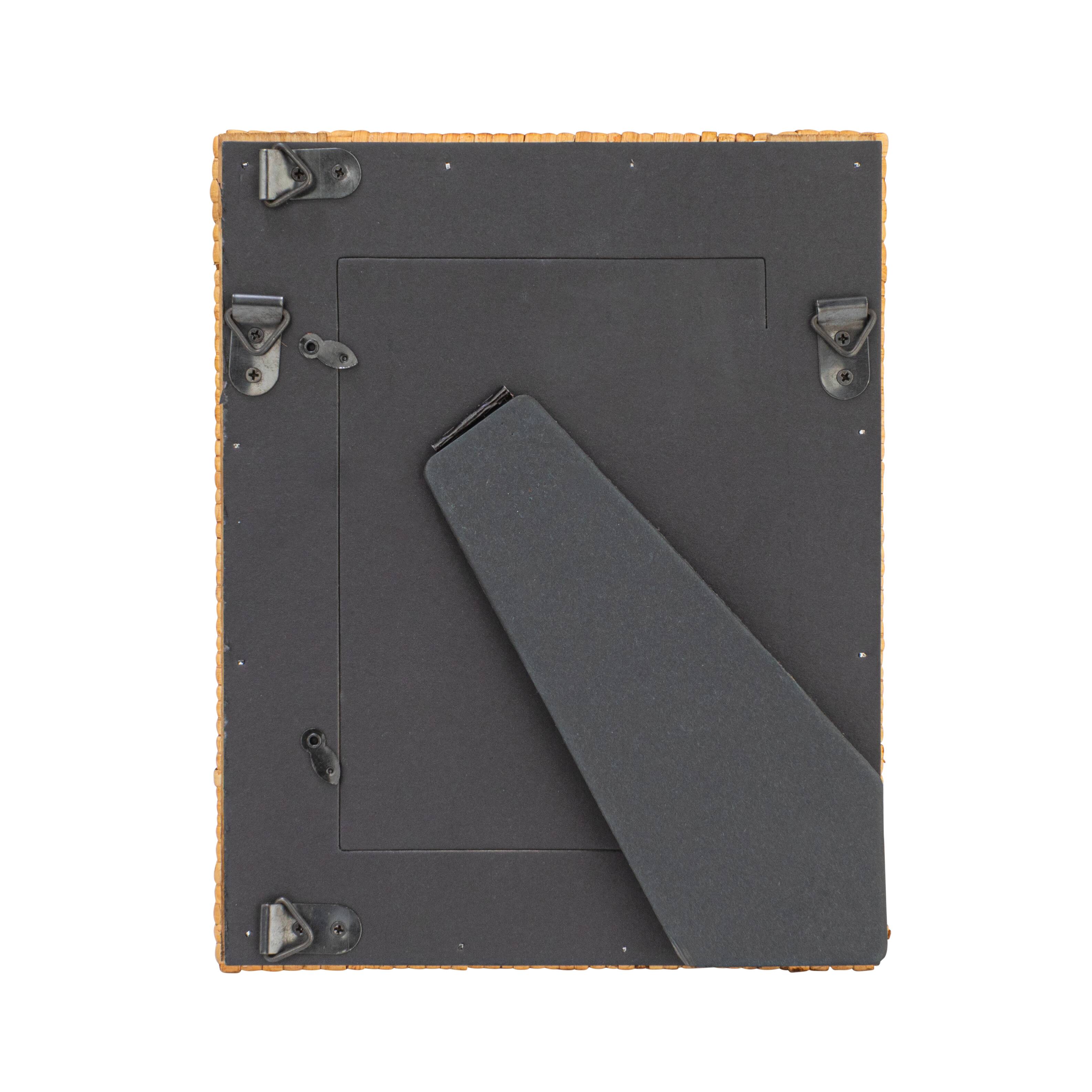 Hello Honey® Natural Handwoven Rattan Photo Frame