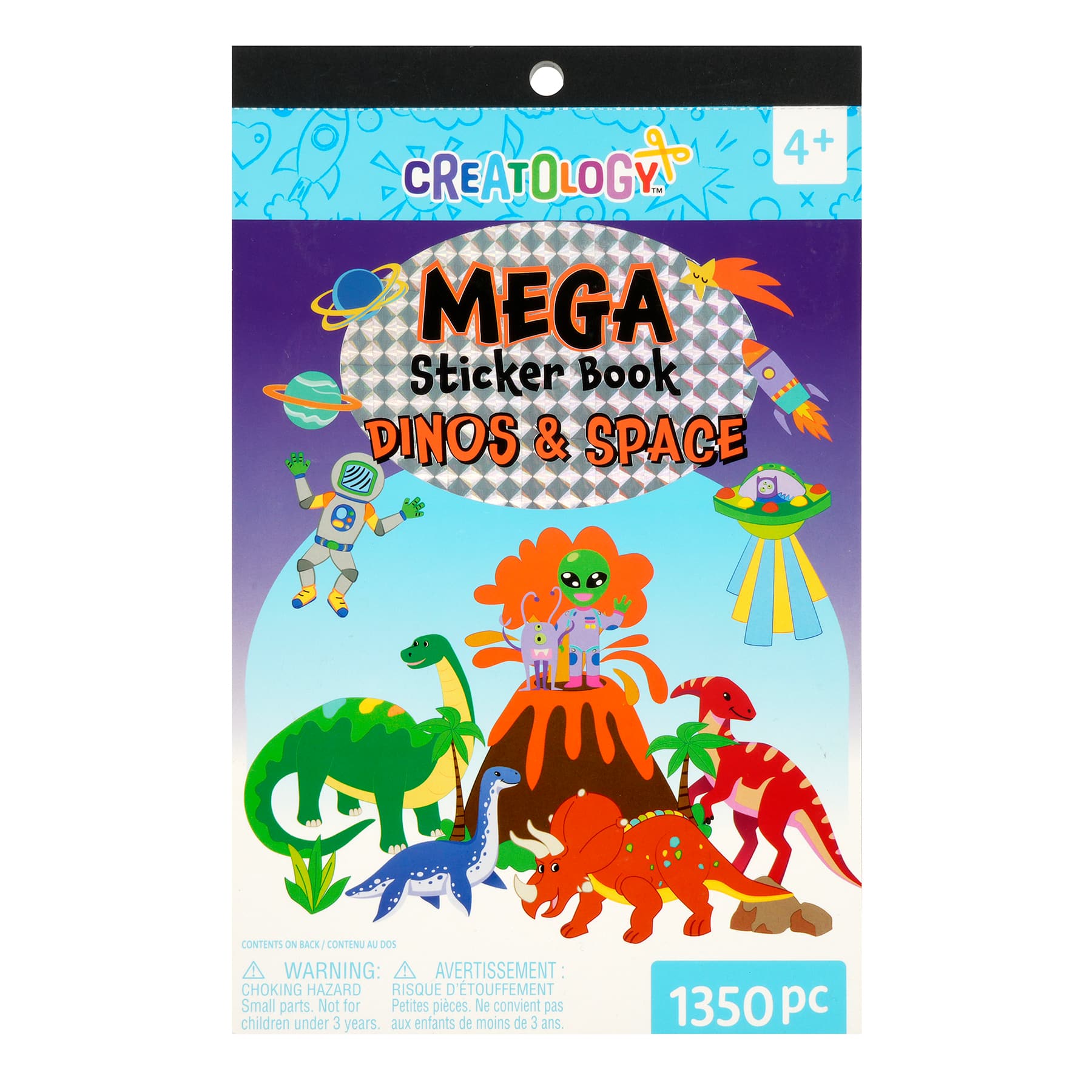 Dinos & Space Mega Sticker Book by Creatology™