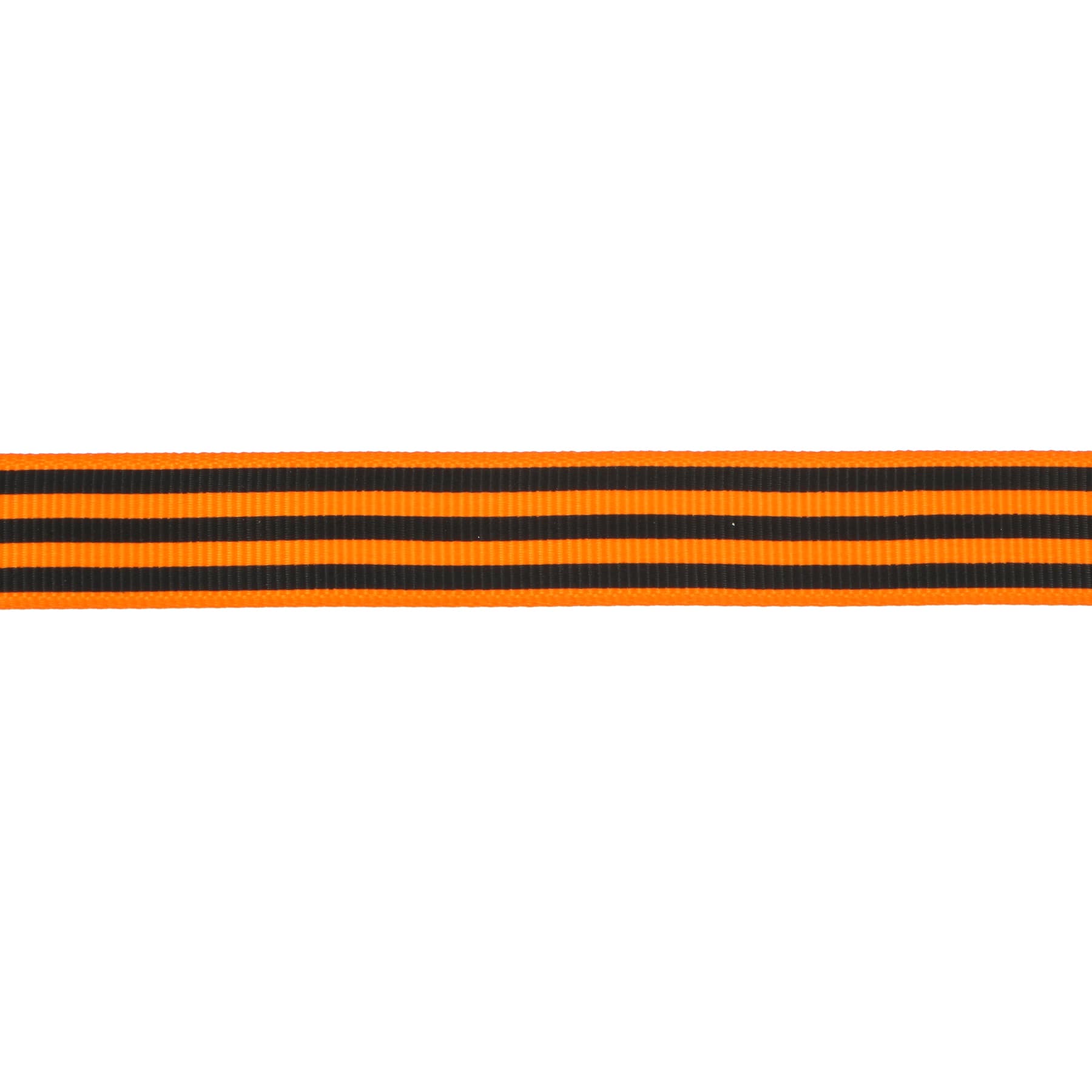 5/8" x 4yd. Orange & Black Stripes Ribbon by Celebrate It® Halloween