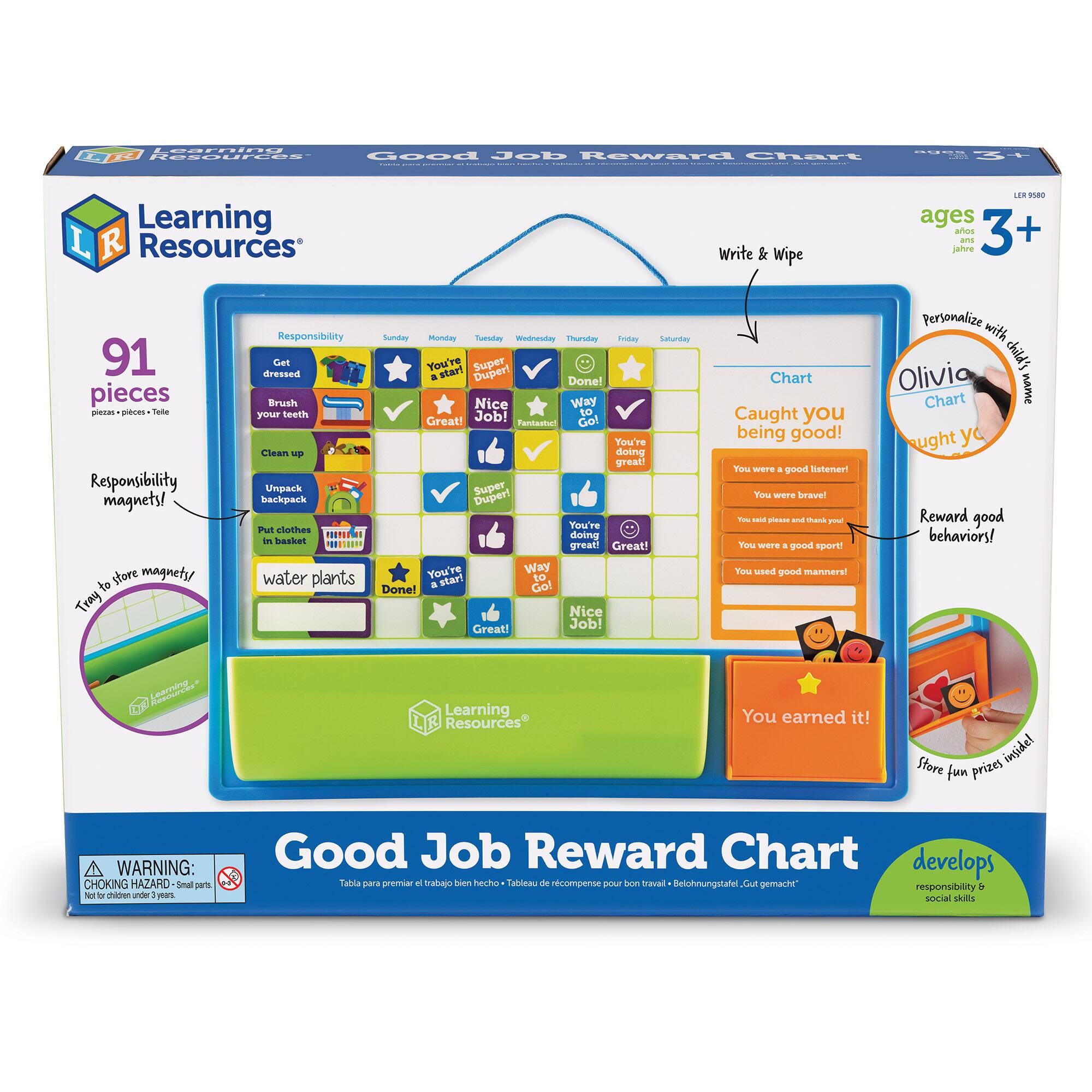 Learning Resources Good Job Reward Chart