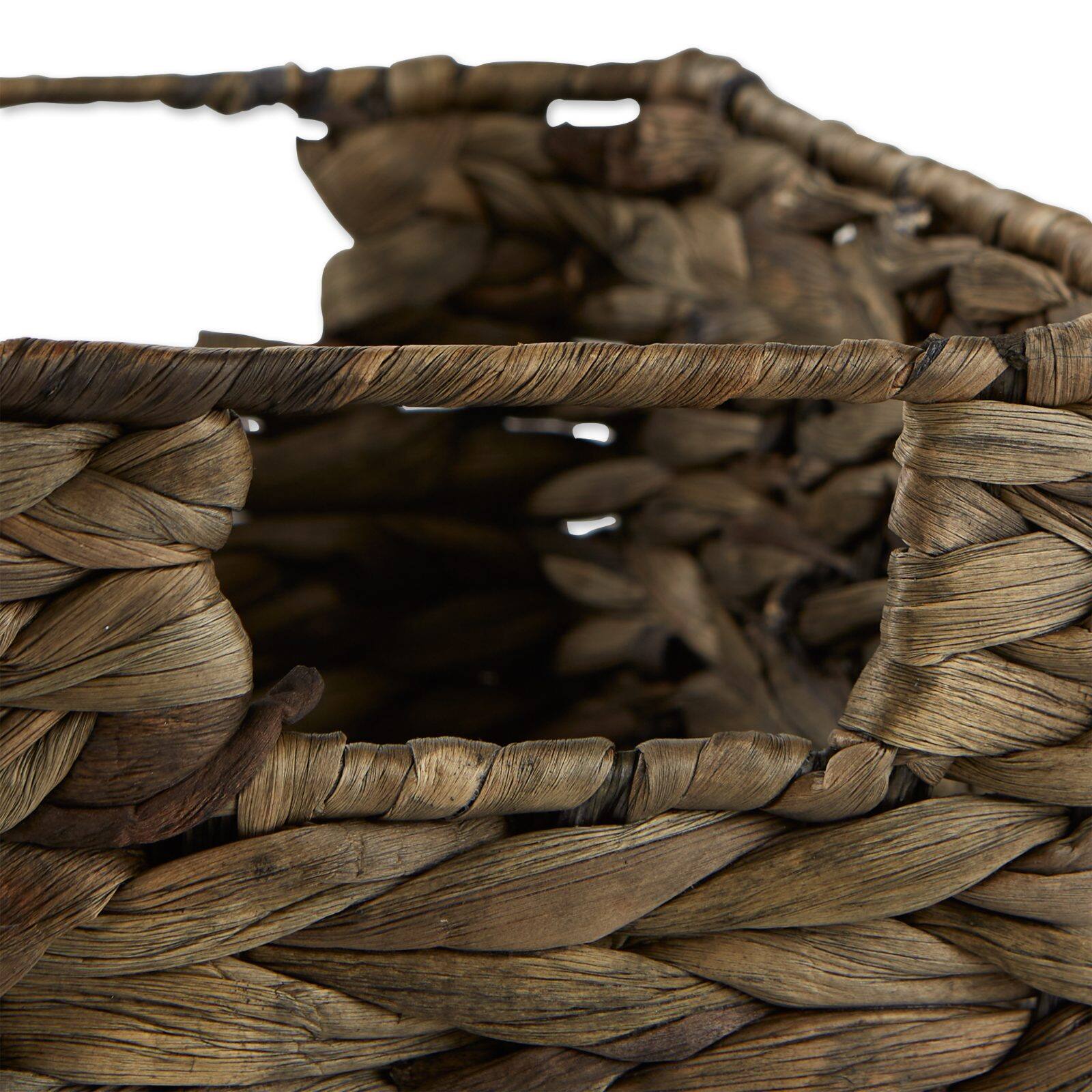 DII® Graywash Hyacinth Basket Set