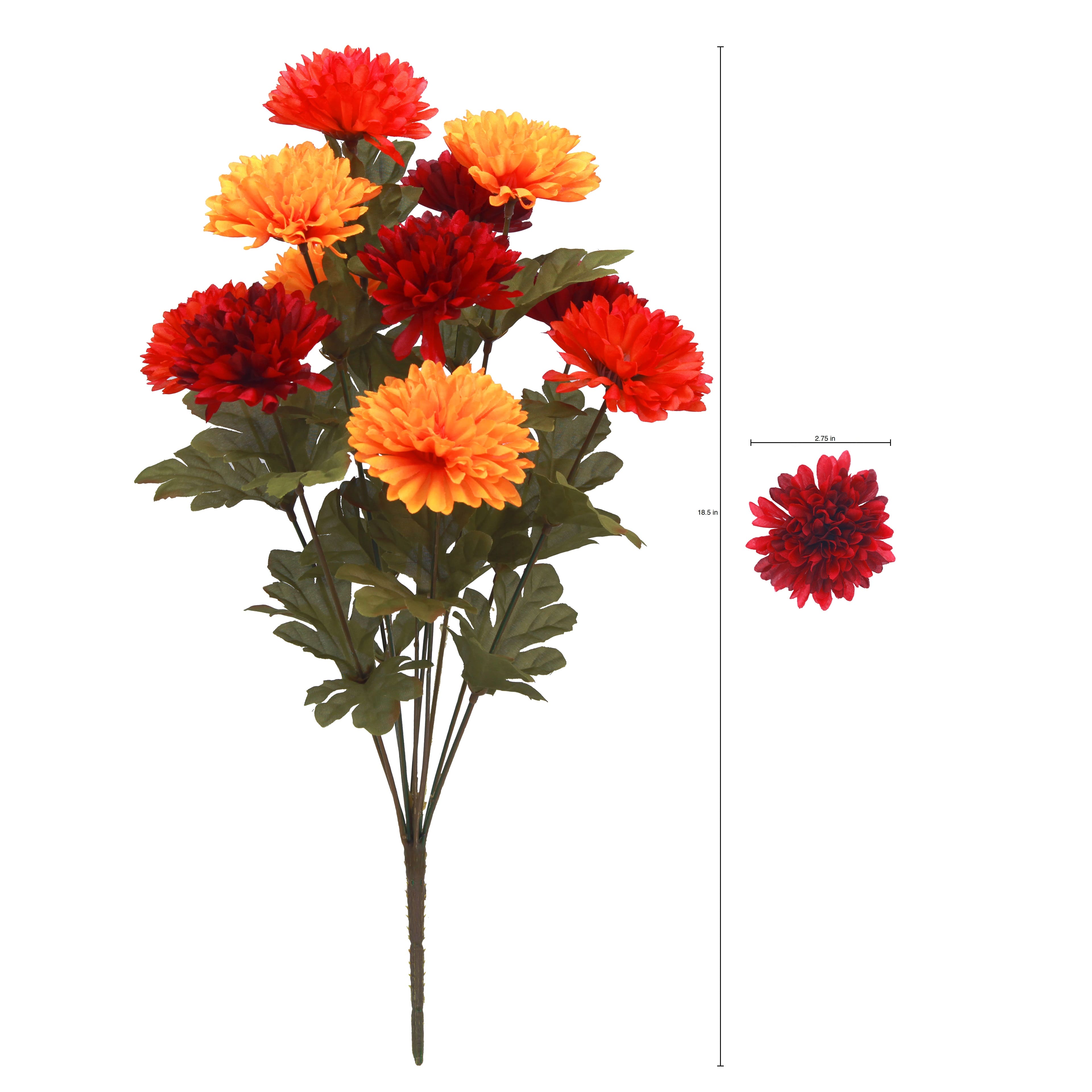 18.5&#x22; Basic Mum Mix Bush by Ashland&#xAE;
