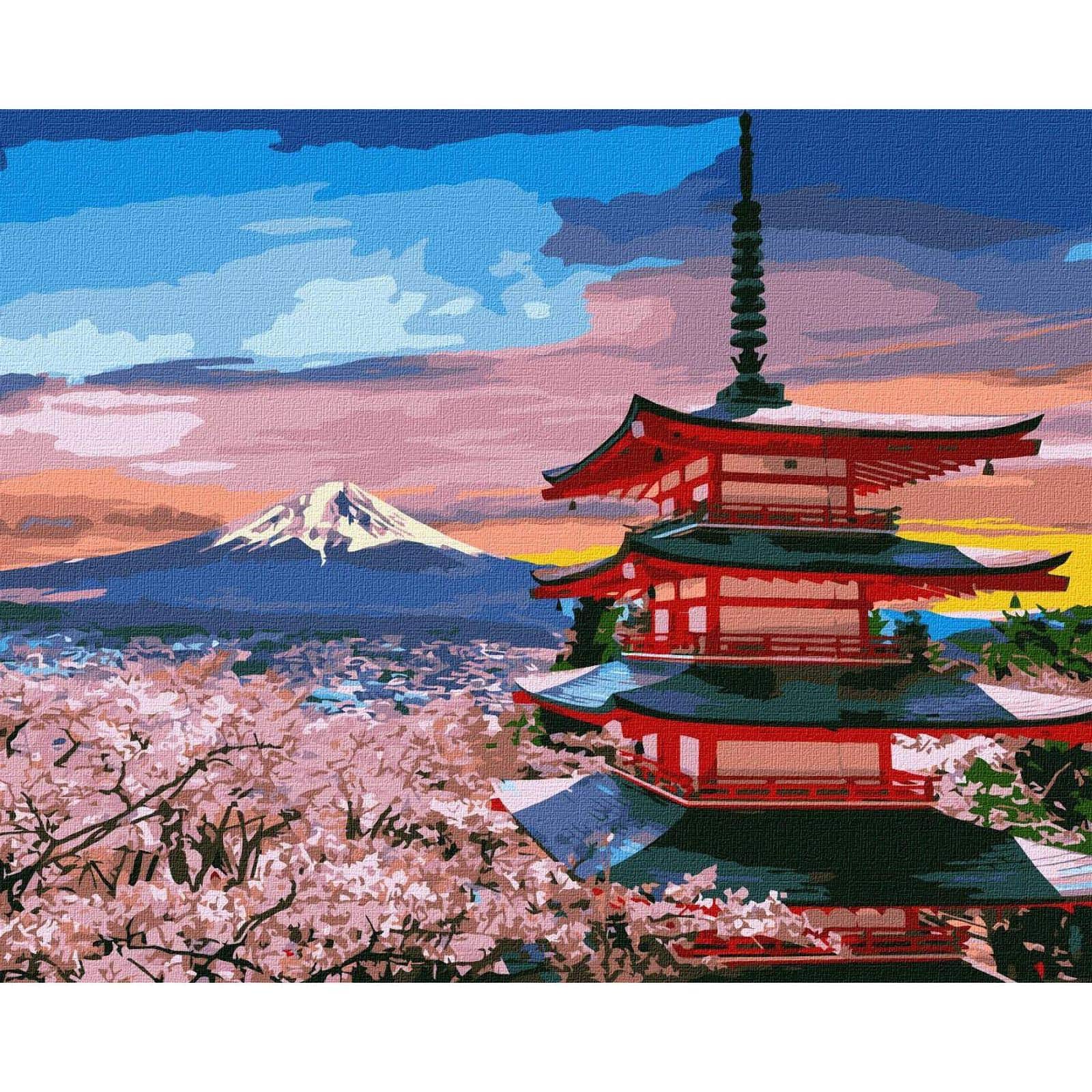 Ideyka Beloved Japan Painting by Numbers Kit