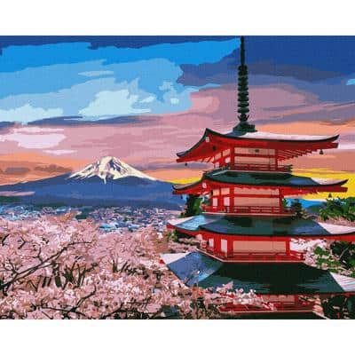 Ideyka Beloved Japan Painting by Numbers Kit | Michaels