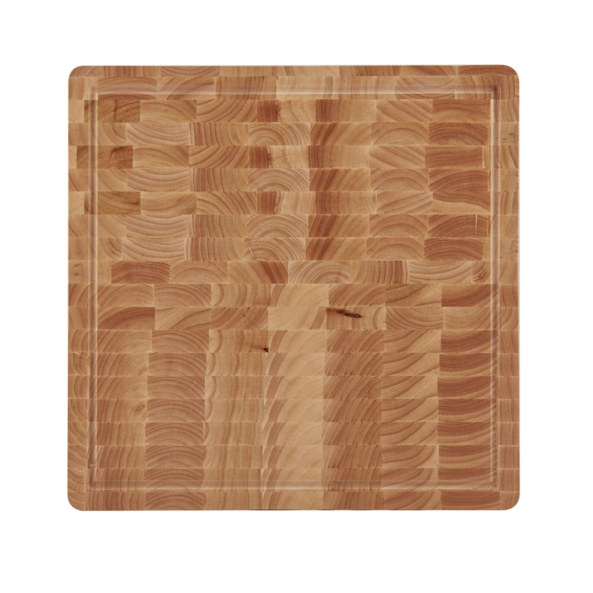 Farberware 16&#x22; End Grain Rubberwood Cutting Board