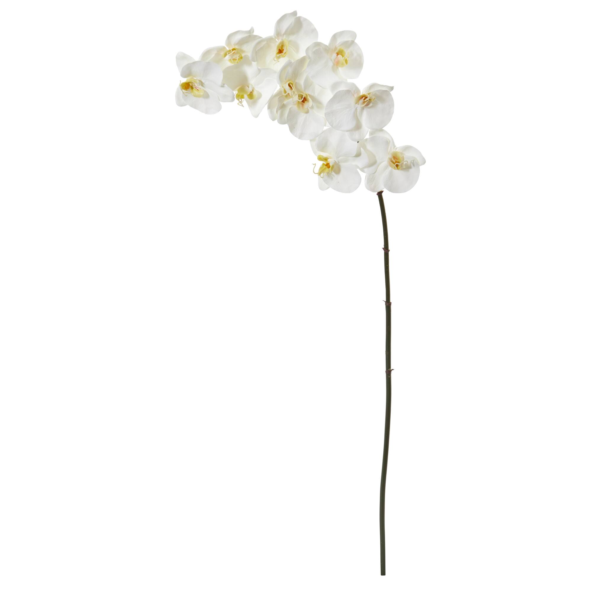 44&#x22; Phalaenopsis Orchid Artificial Flower (Set of 6)