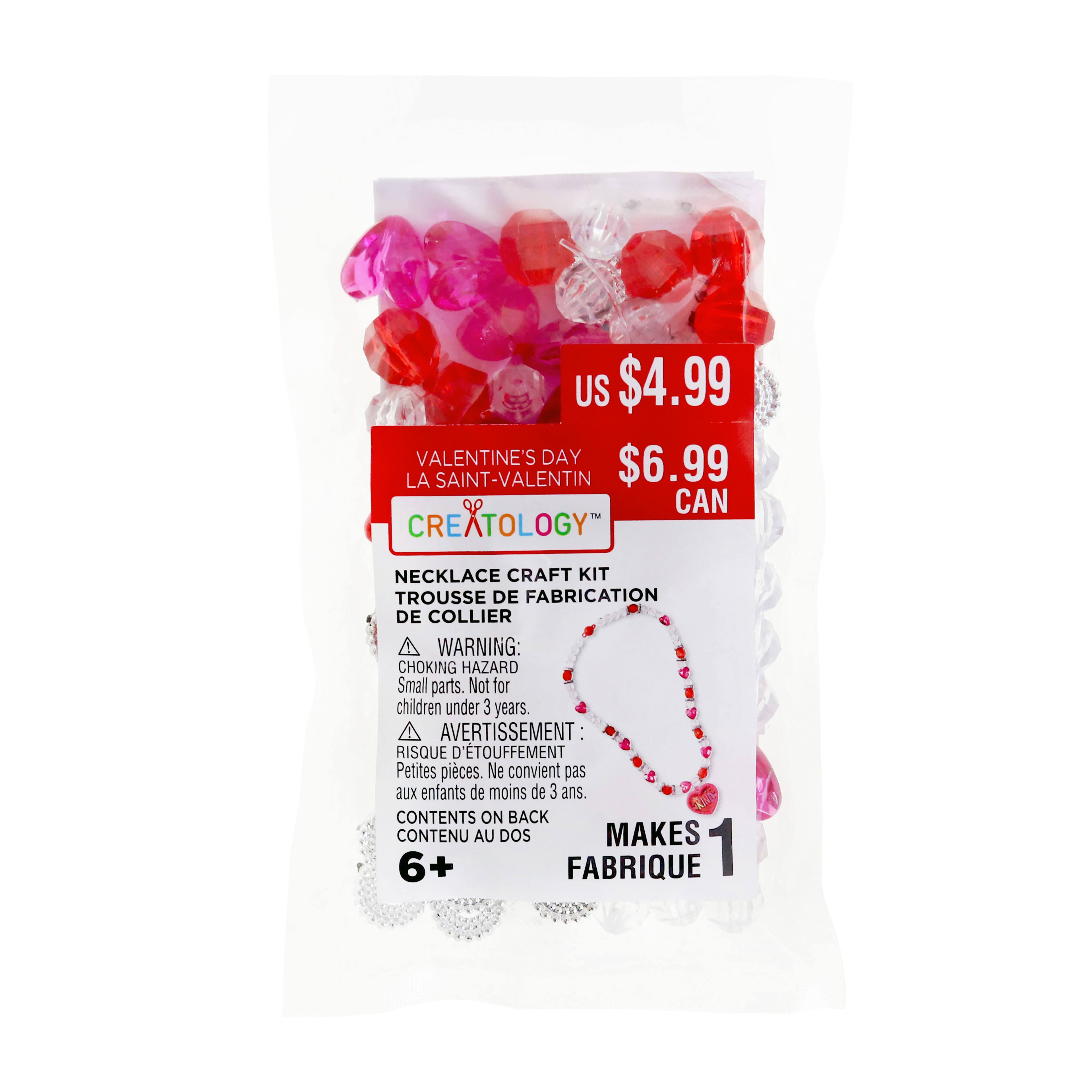 Be Kind Necklace Craft Kit by Creatology™ Valentine's Day