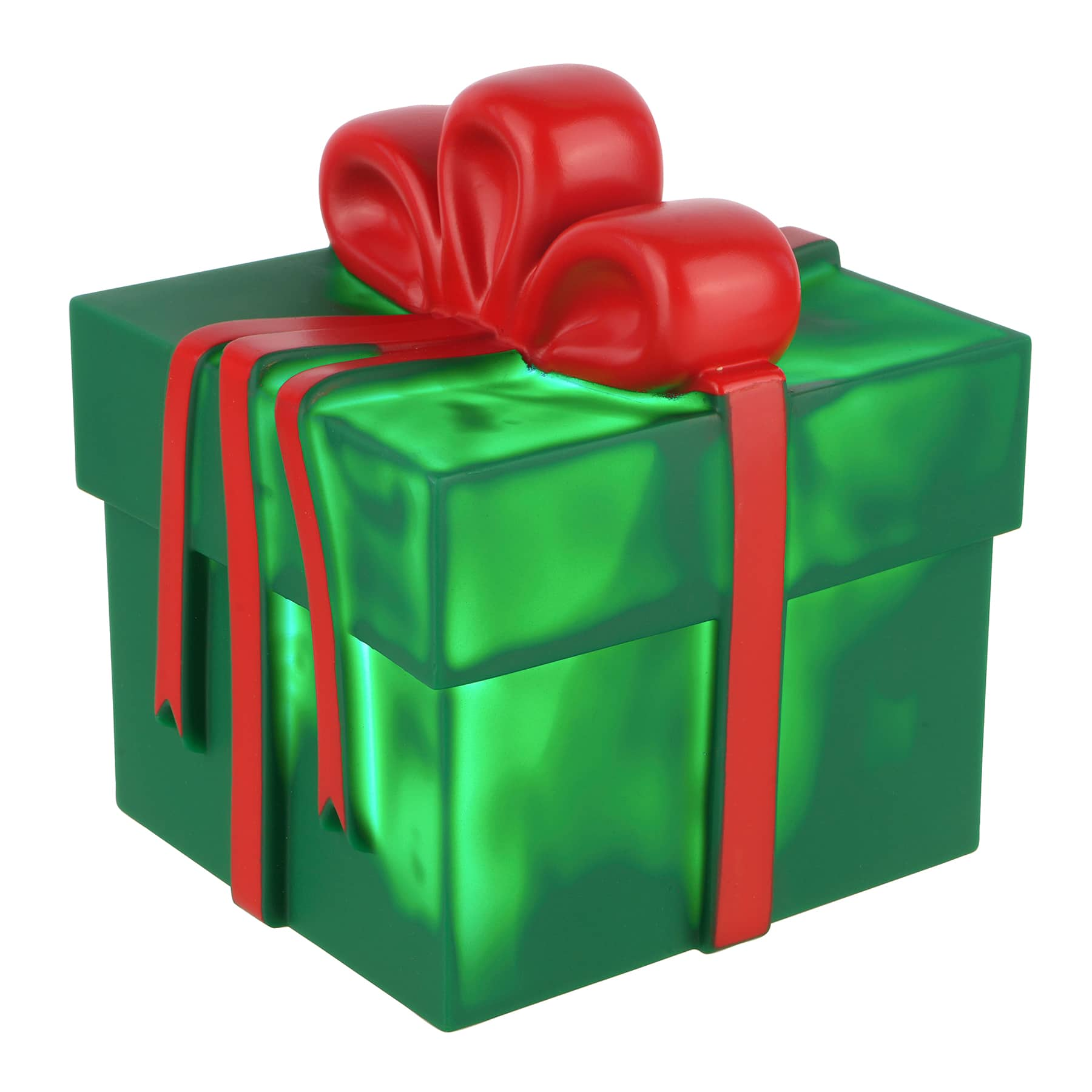 5.5&#x22; Red &#x26; Green Gift Box LED 3D Diamond Art Kit by Make Market&#xAE;