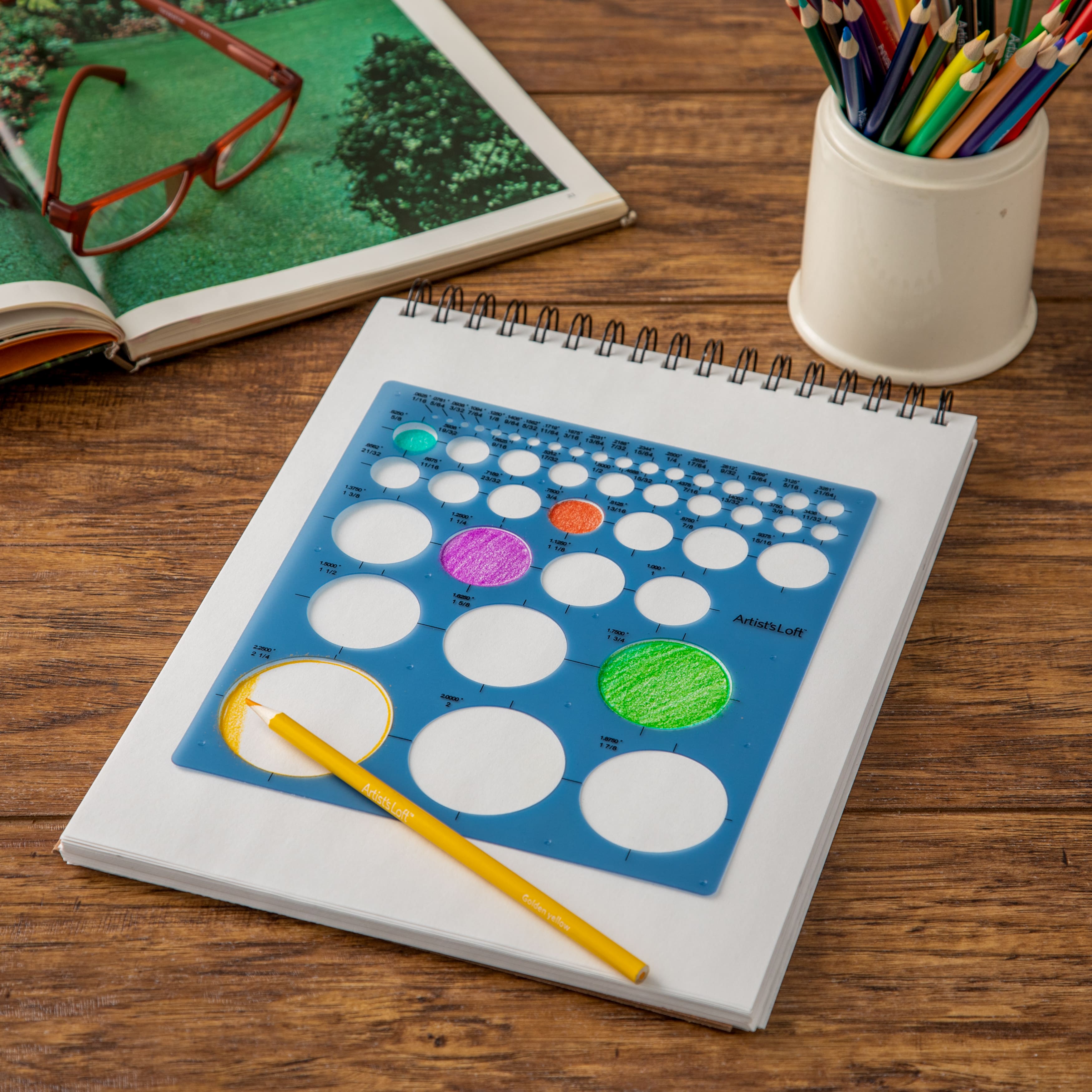 12 Pack: Mixed Circle Template by Artist’s Loft™