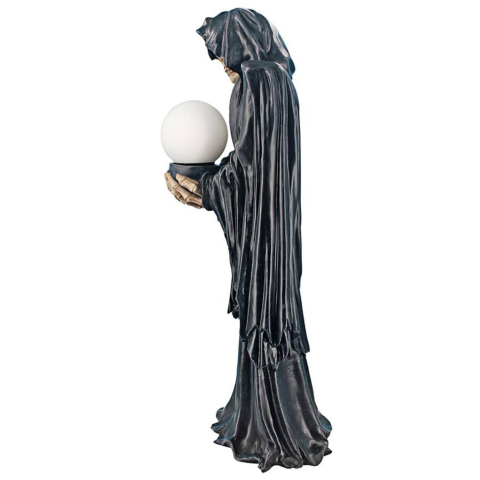 Design Toscano 26.5&#x22; Grim Reaper Illuminated Evil Spector Statue