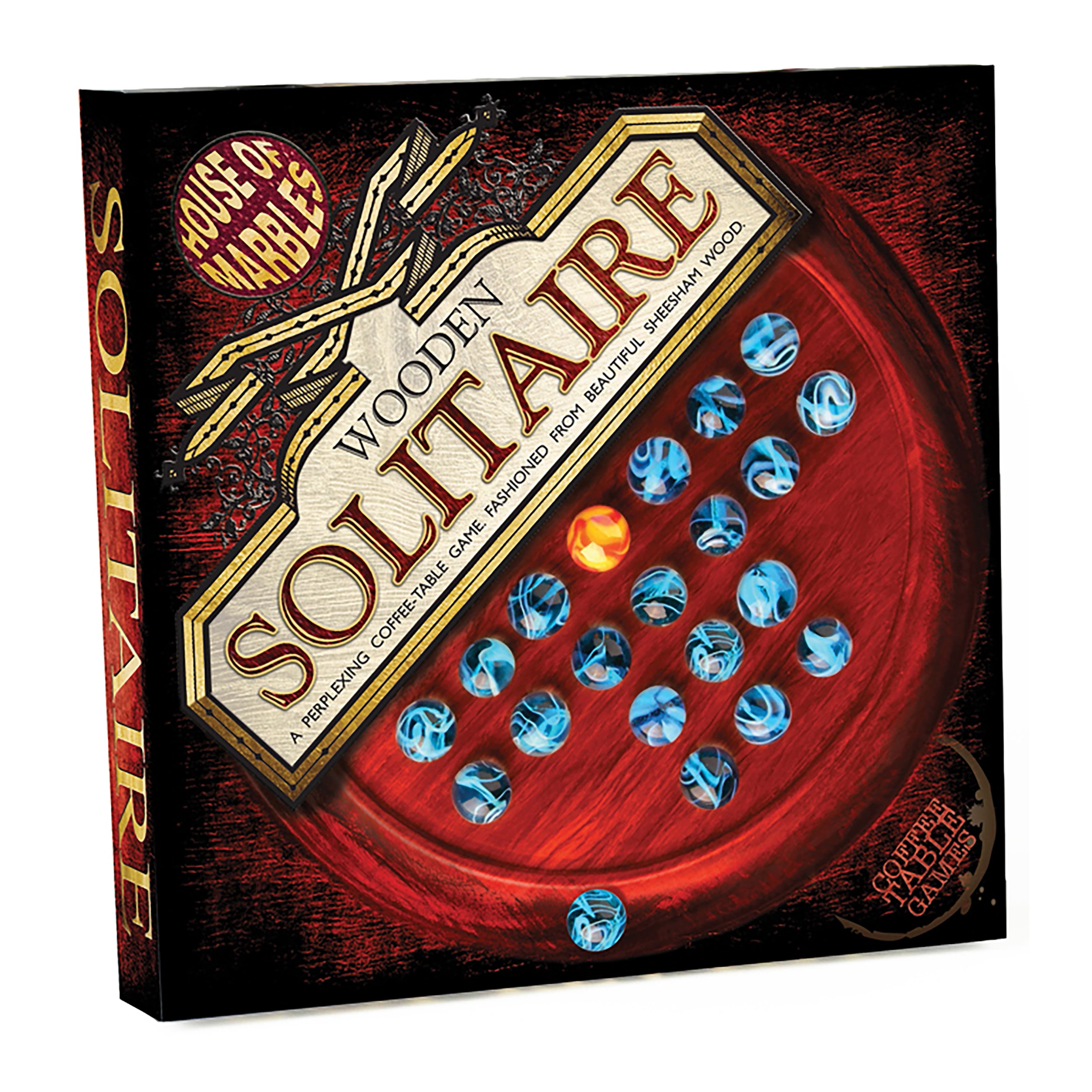 Standard Wooden Solitaire Coffee Table Game | Michaels