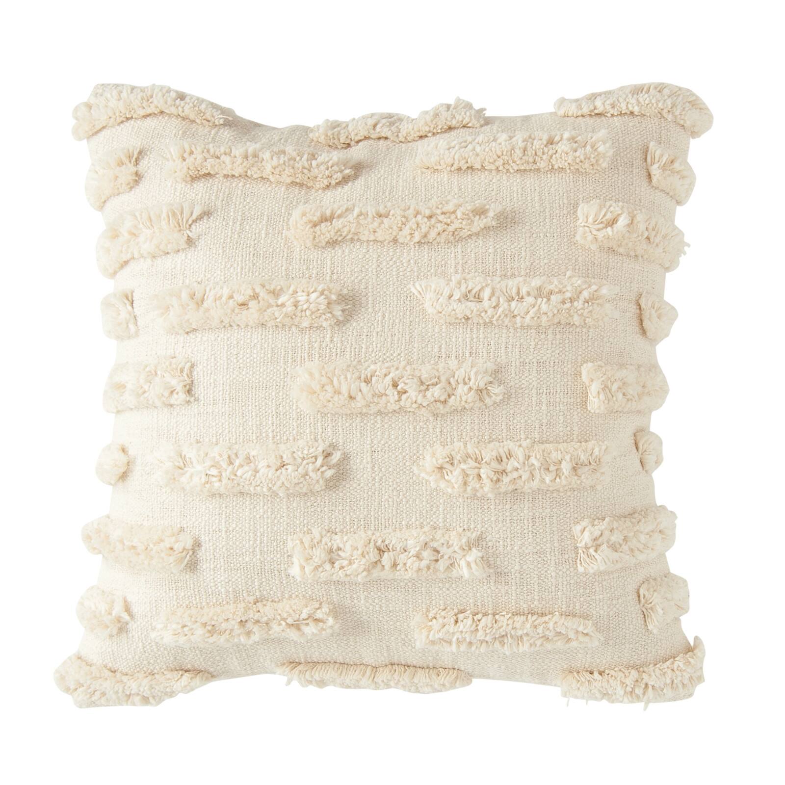 decorative fringe pillows