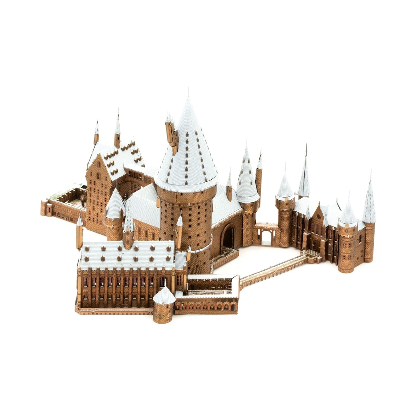 Metal Earth&#xAE; ICONX Harry Potter&#x2122; Hogwarts in Snow 3D Metal Model Kit