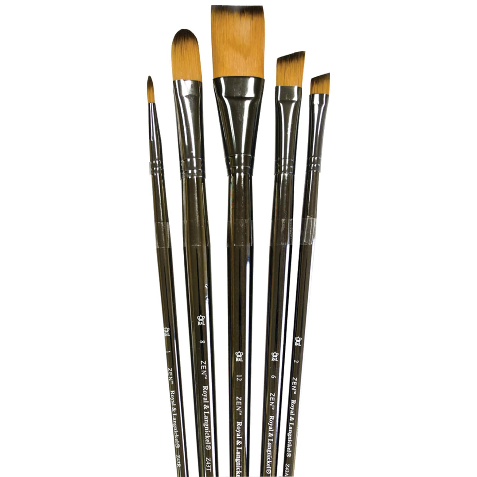 Zen&#x2122; Series 43 Long Handle Royal Brush Set