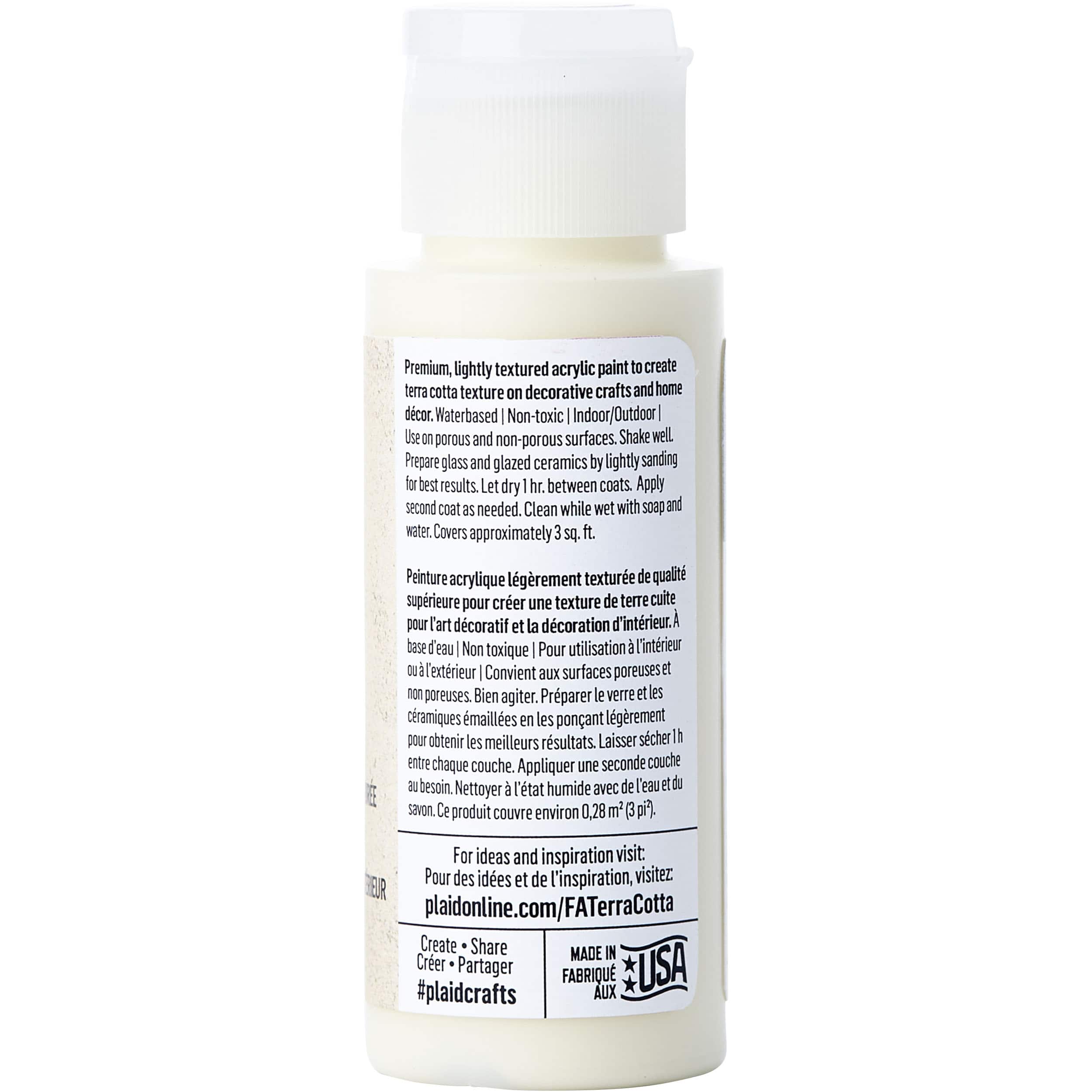 12 Pack: FolkArt® Terra Cotta™ Lightly Textured Acrylic Paint