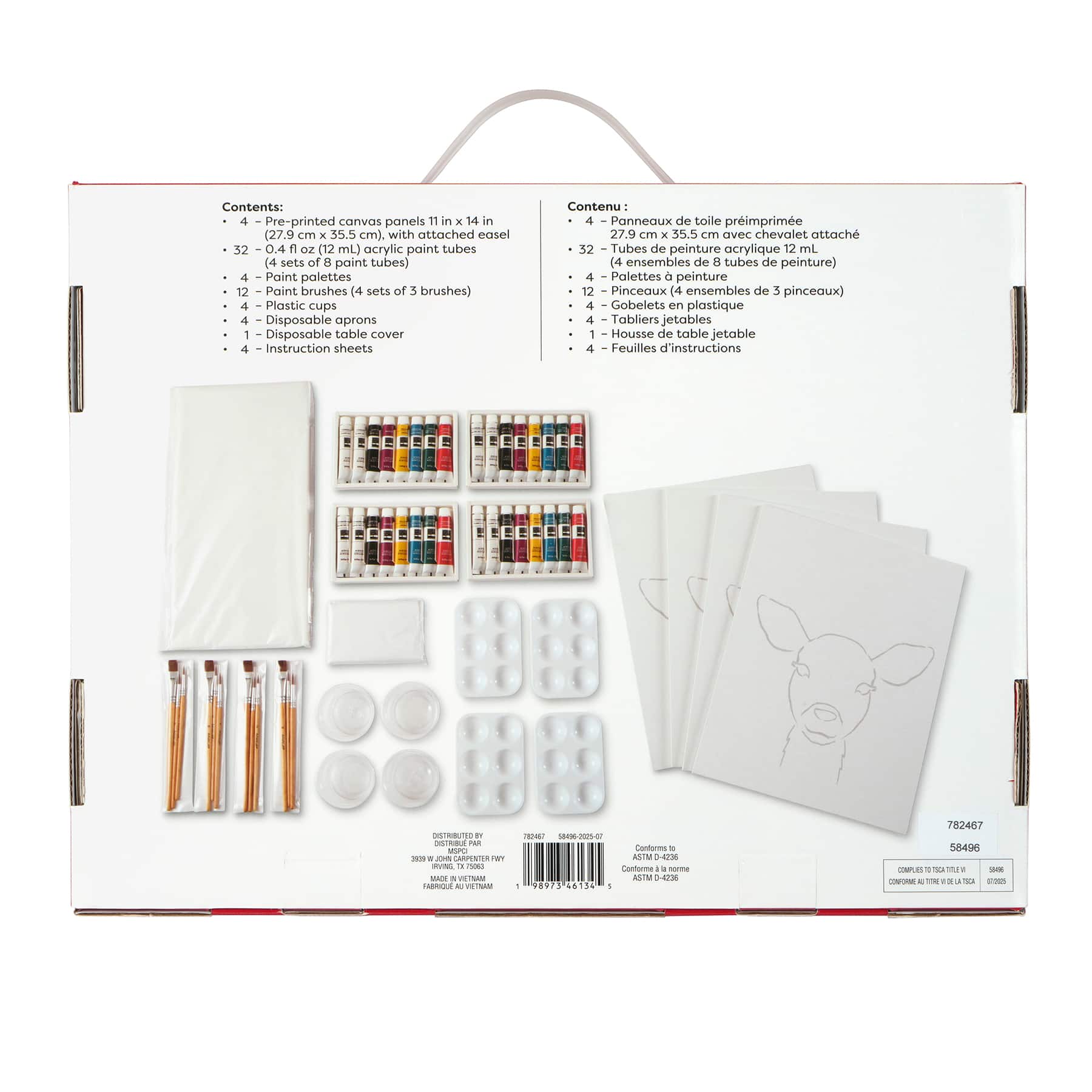 Reindeer Paint Party Kit by Artist's Loft™