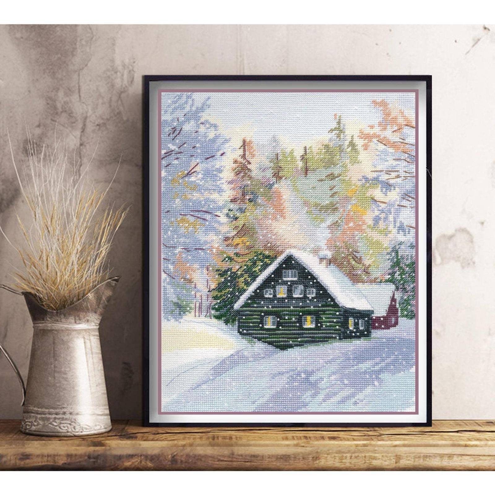 Oven Enchanted Forest Cross Stitch Kit