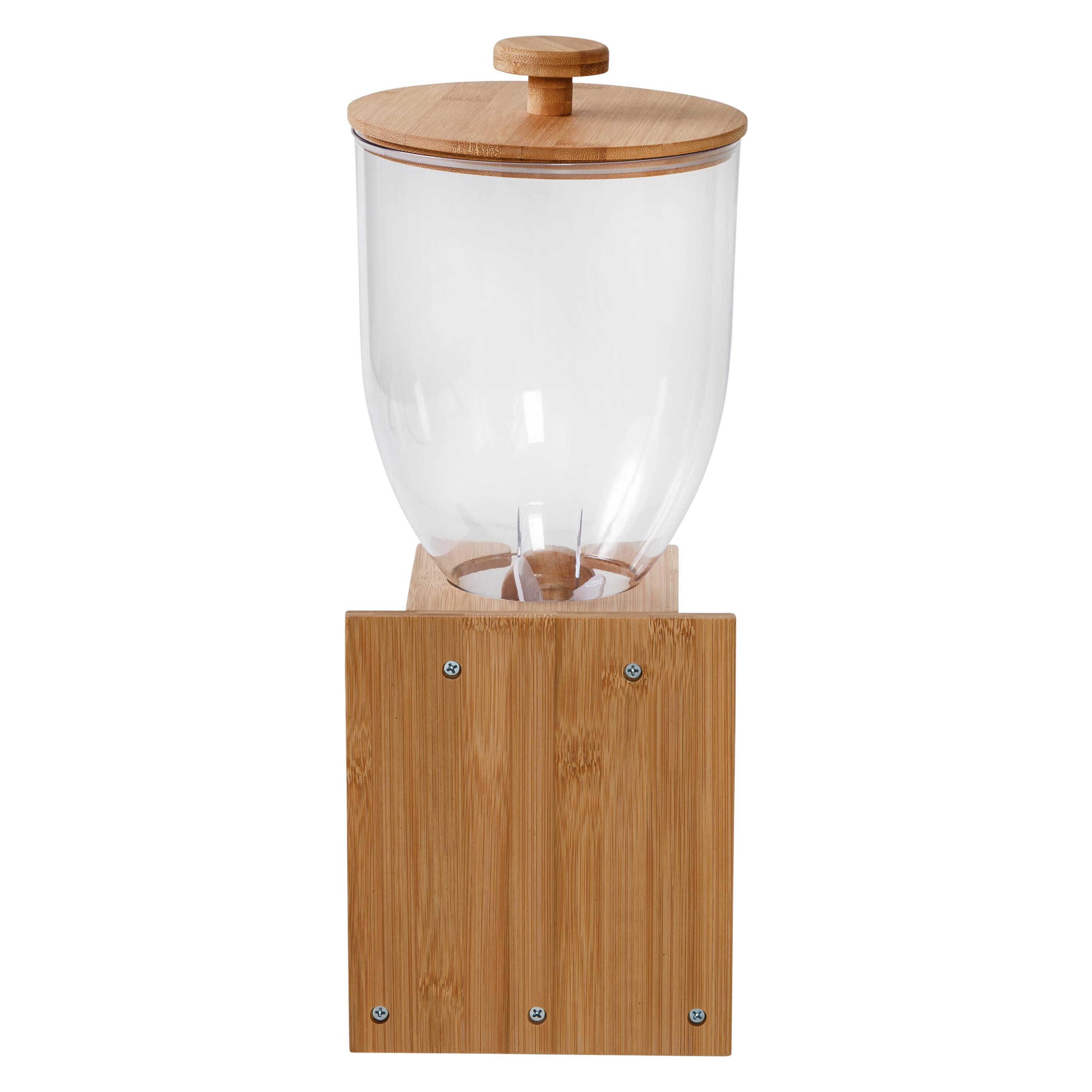 Natural Bamboo Cereal Dispenser