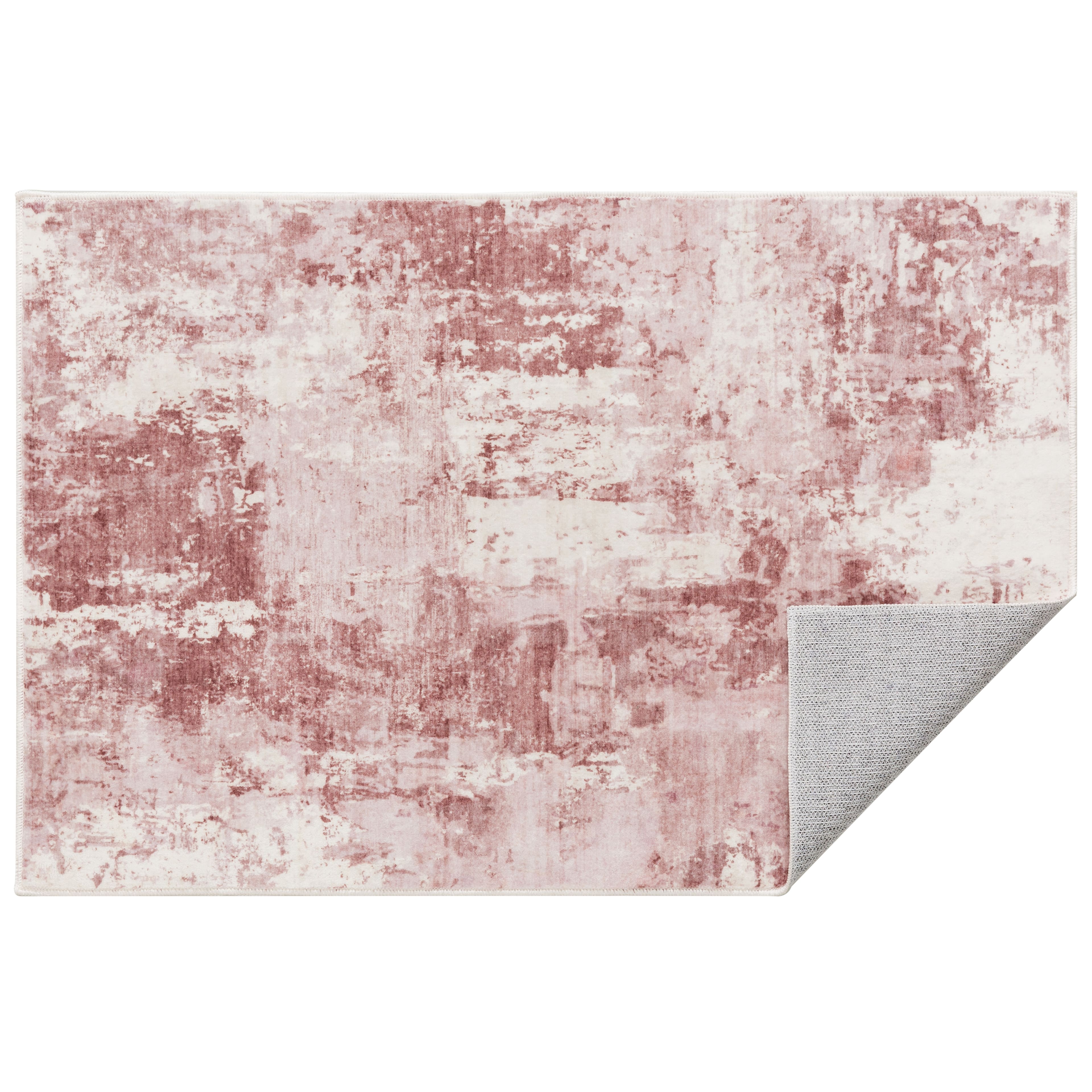 Blush Washable Area Rug by Ashland&#xAE;