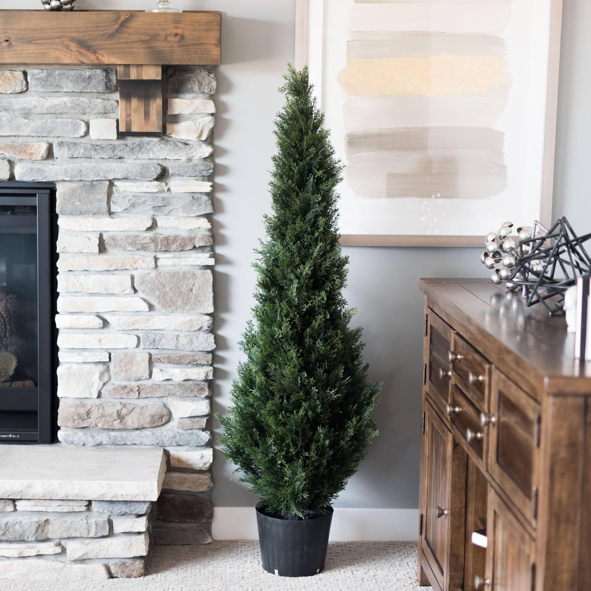 4ft. Potted Green Cedar Tree
