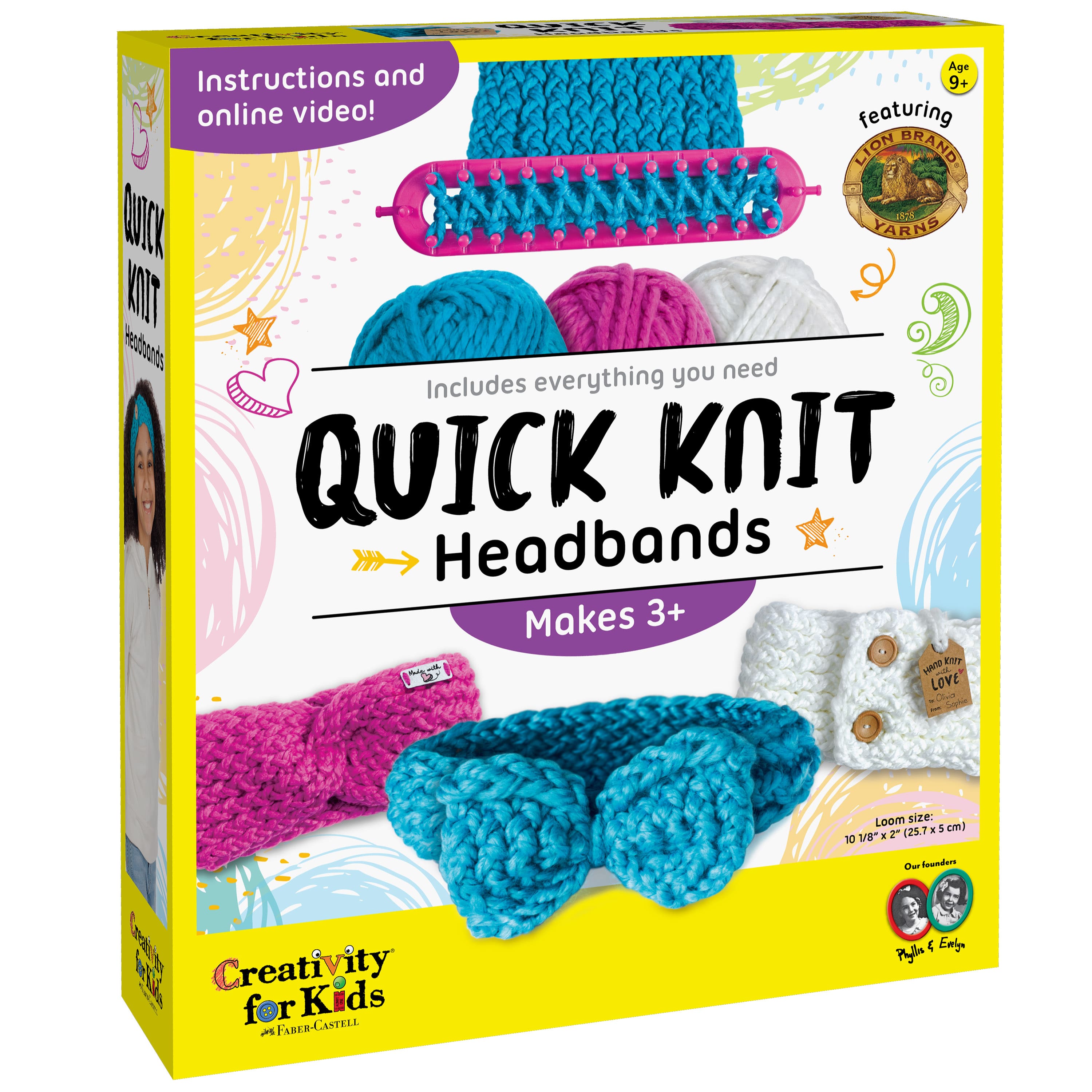 Creativity for Kids Quick Knit Charm Bracelets Kit