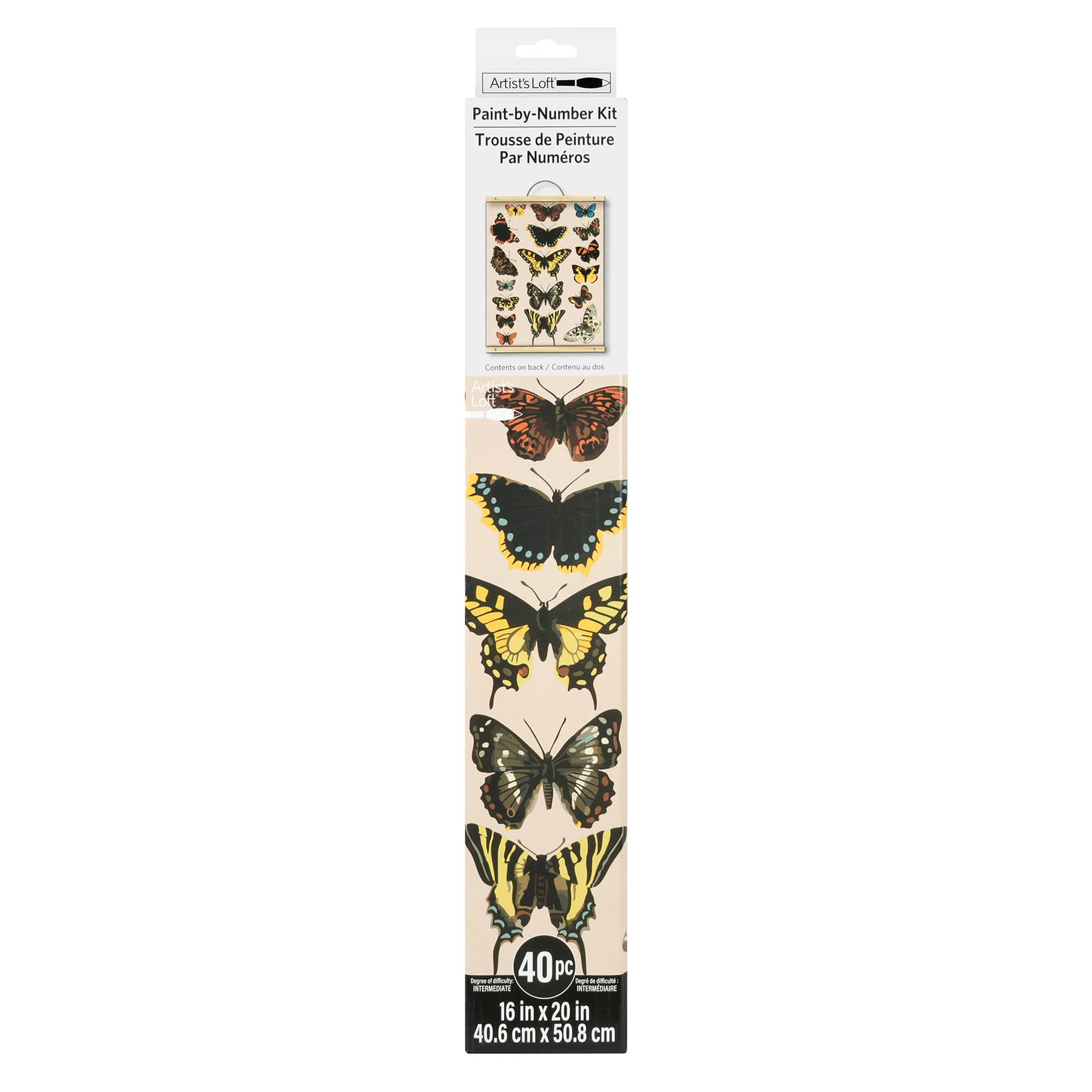 Butterflies Paint-by-Number Kit by Artist&#x27;s Loft&#xAE;