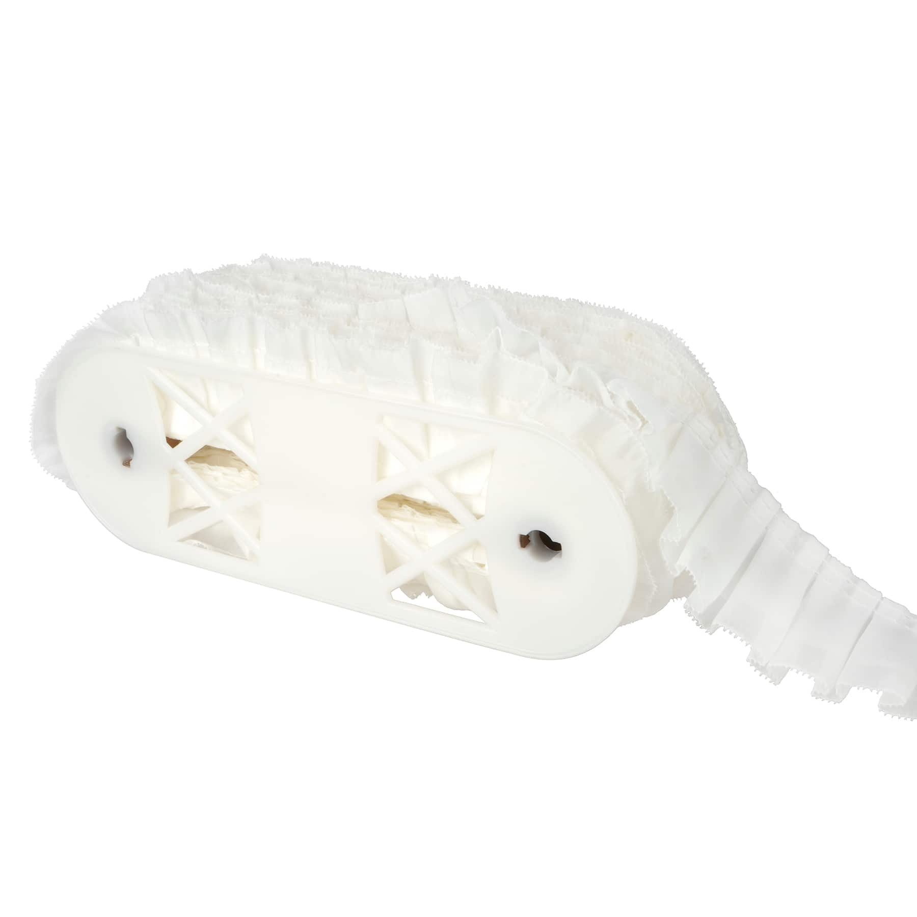 2.25&#x22; White Ruffled Trim by Celebrate It&#xAE;