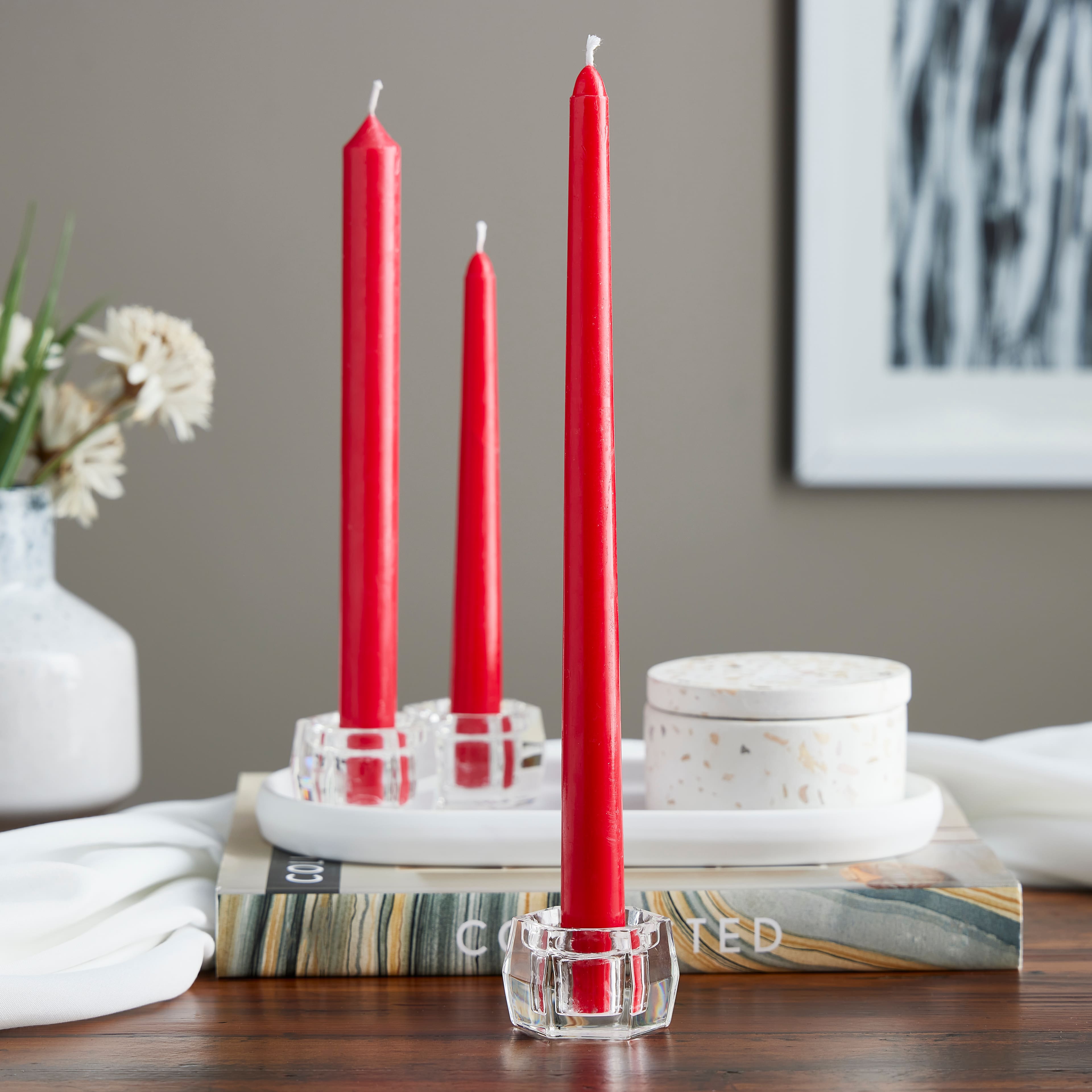 12&#x22; Taper Candle by Ashland&#xAE;