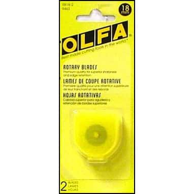 18mm Mini Rotary Cutter Replacement Blades by Olfa – Colorado