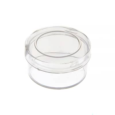 John Bead Mini Clear Plastic Round Containers, 12ct. | Michaels