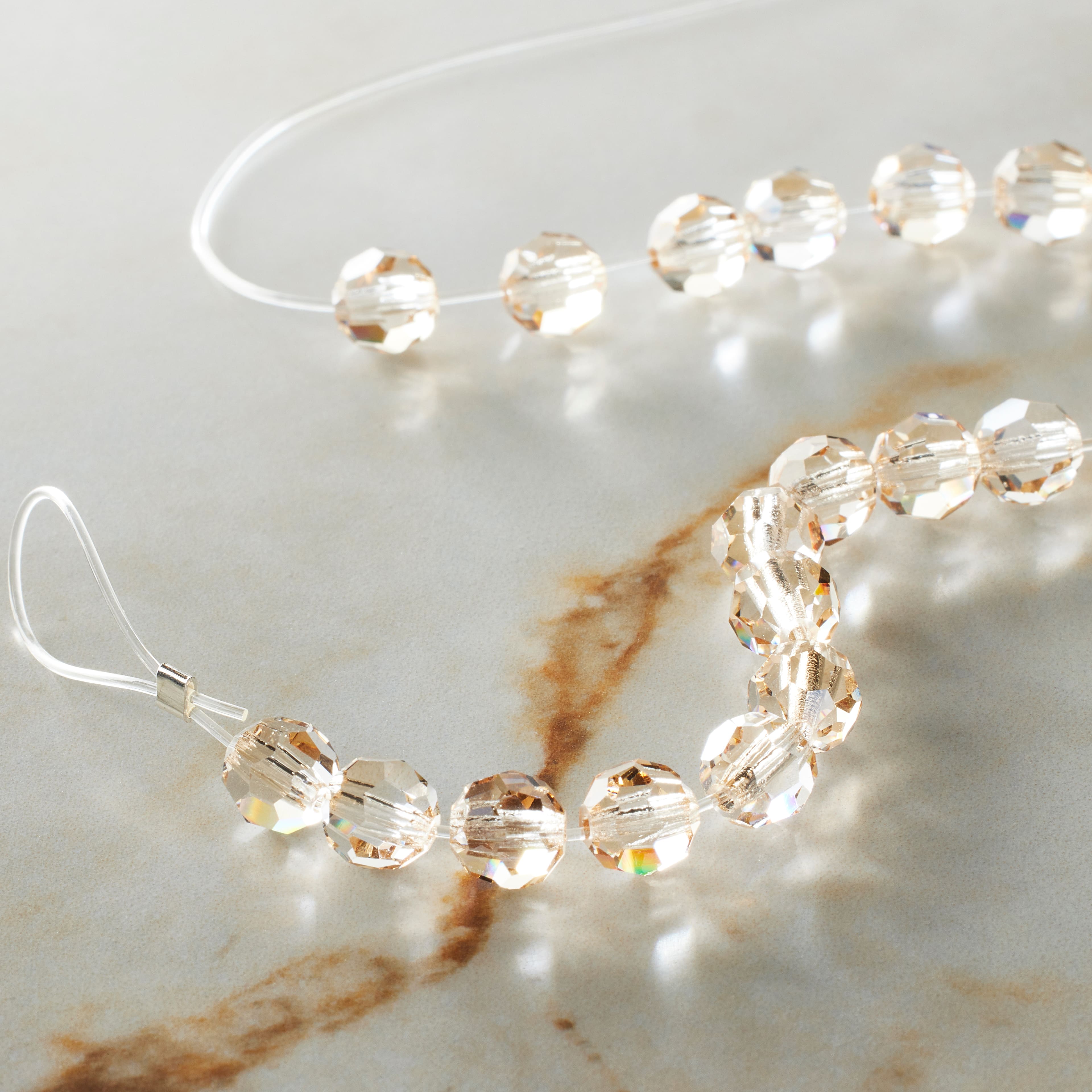 12 Pack: Preciosa Glass Crystal Round Beads, 6mm by Bead Landing™