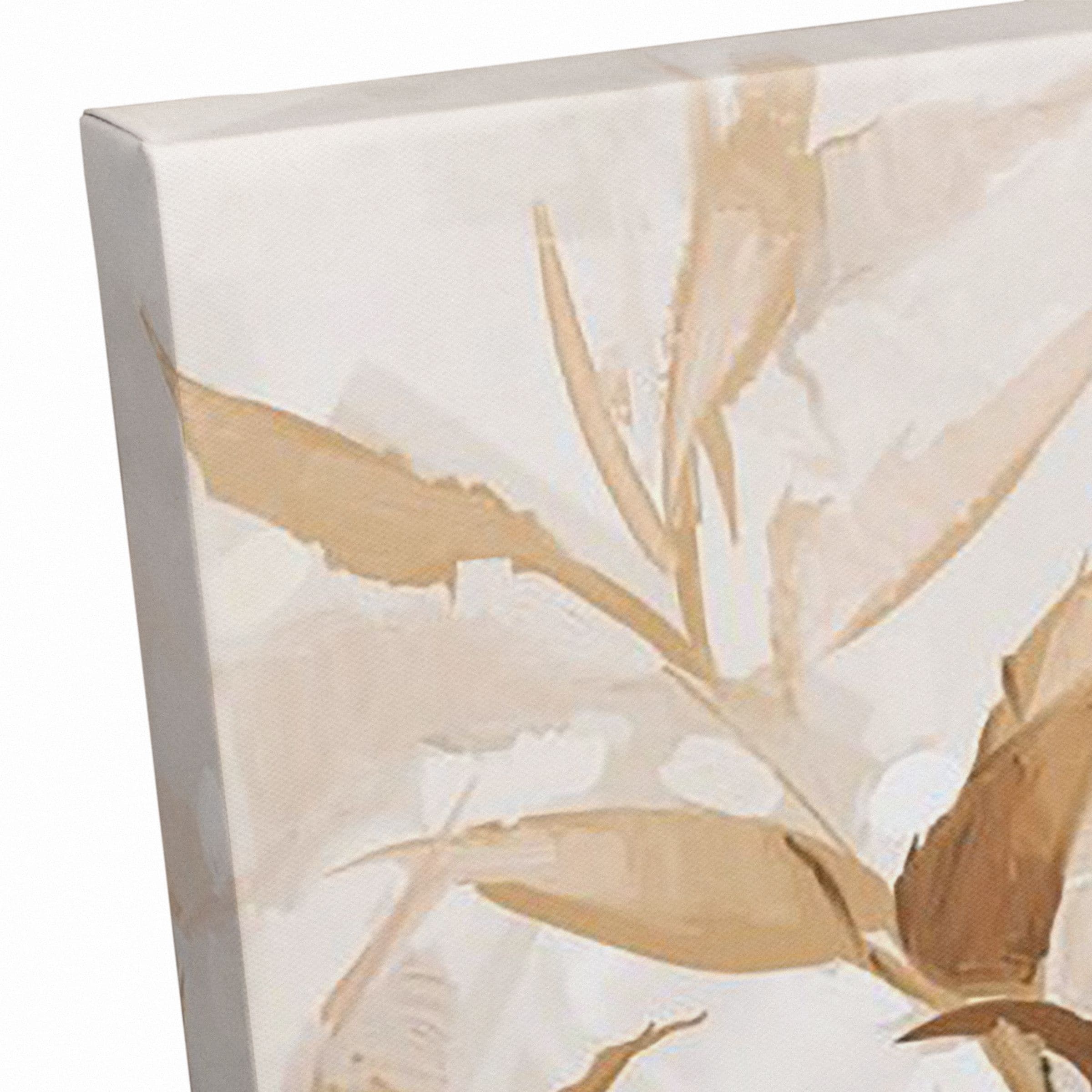 Creamy Abstract 16&#x22; x 24&#x22; Canvas Wall Art