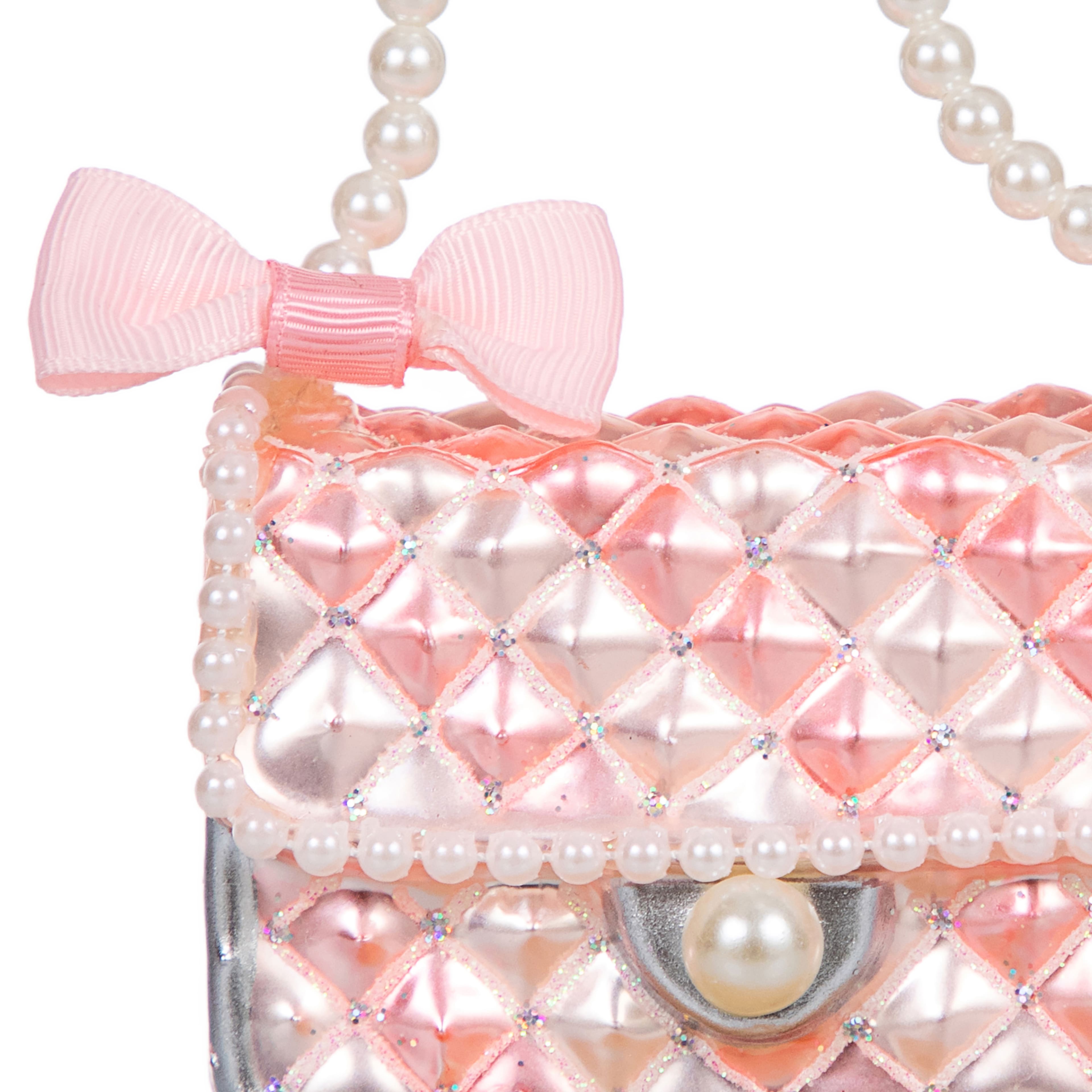 3.5&#x22; Pink Handbag Glass Ornament by Ashland&#xAE;