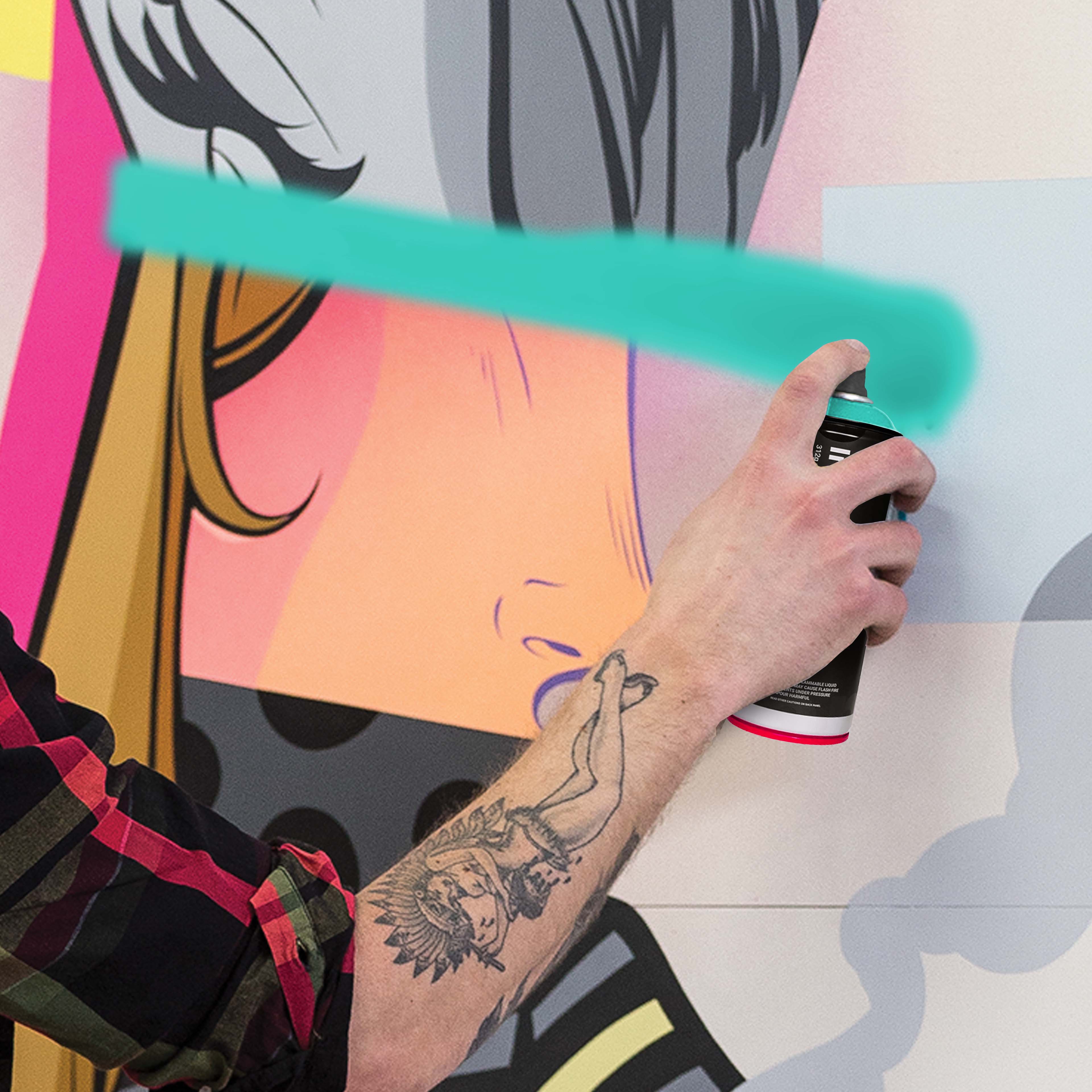 Ironlak Acrylic Spray Paint