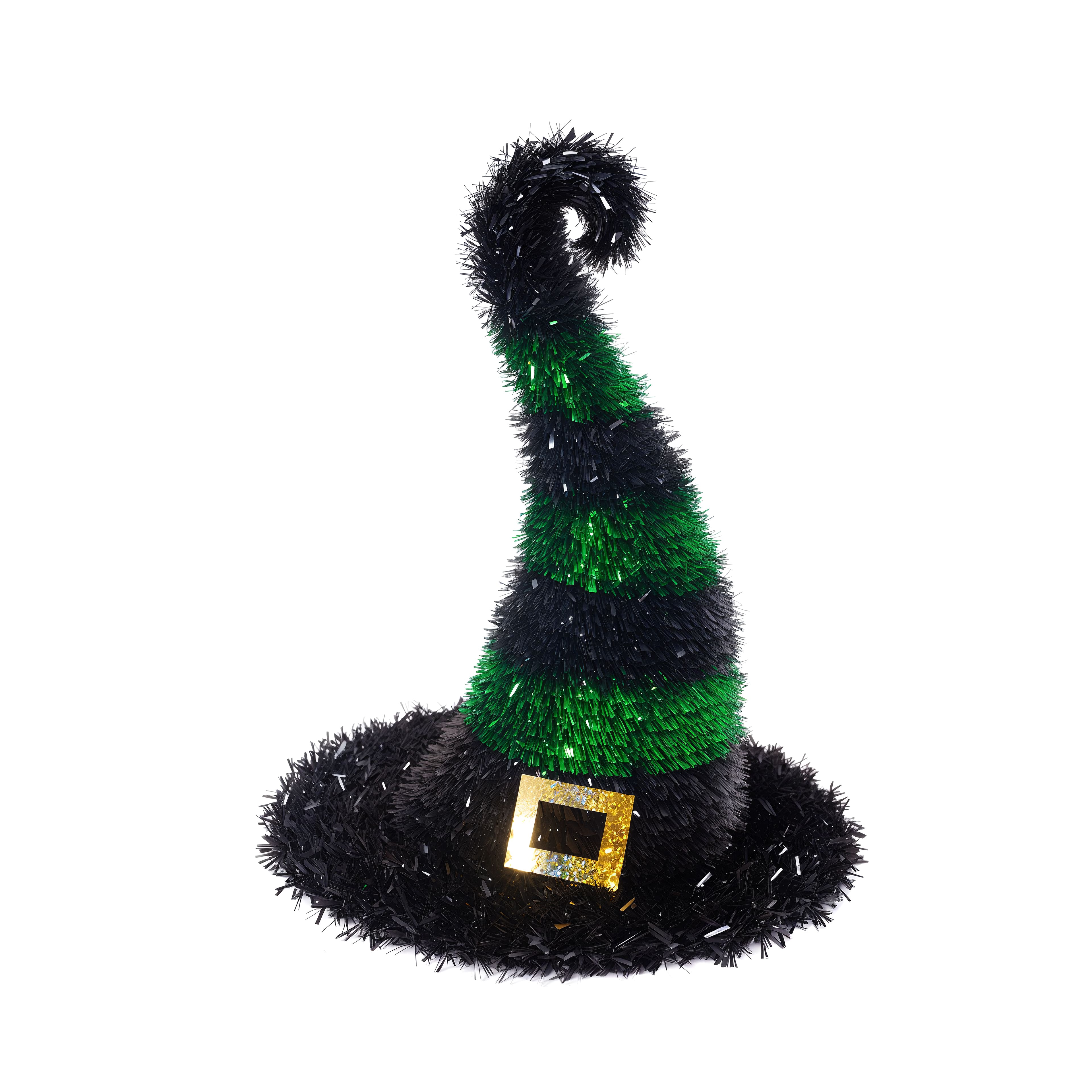 12.5&#x22; 3D Tinsel Witch Hat by Ashland&#xAE;