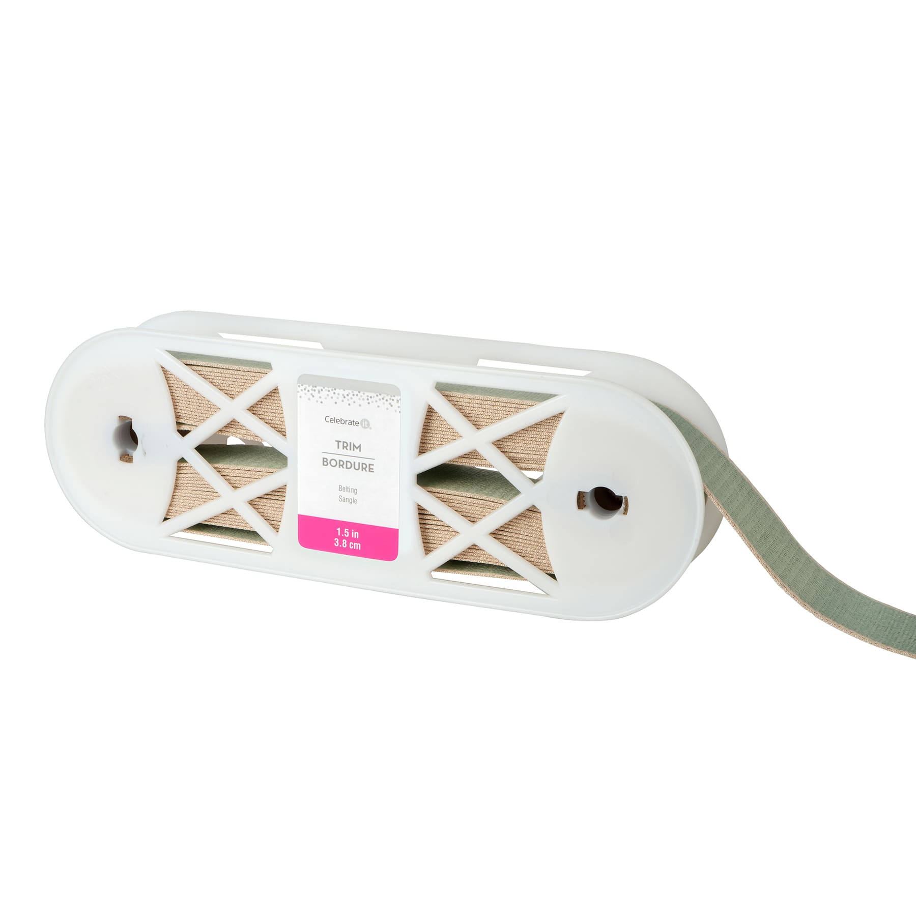 1.5&#x22; Natural Edged Belting Trim by Celebrate It&#xAE;