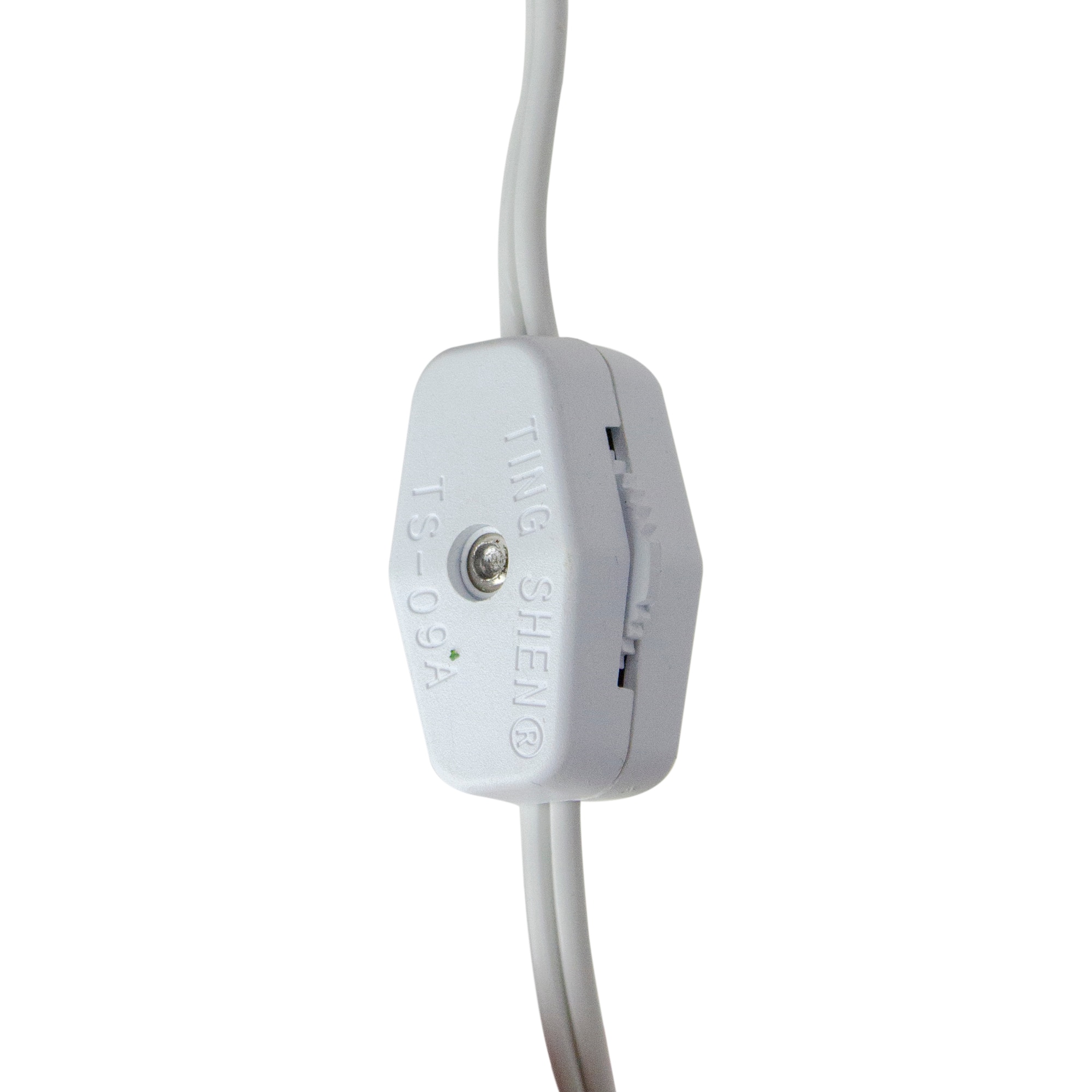Christmas Village 6ft. White Replacement C7 Single Light Cord
