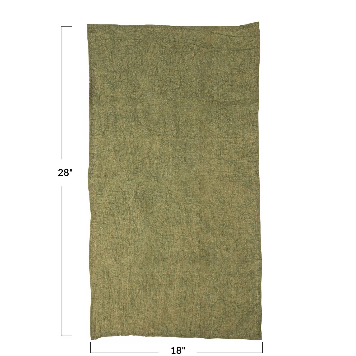 Hello Honey® Stonewashed Linen Decorative Tea Towel