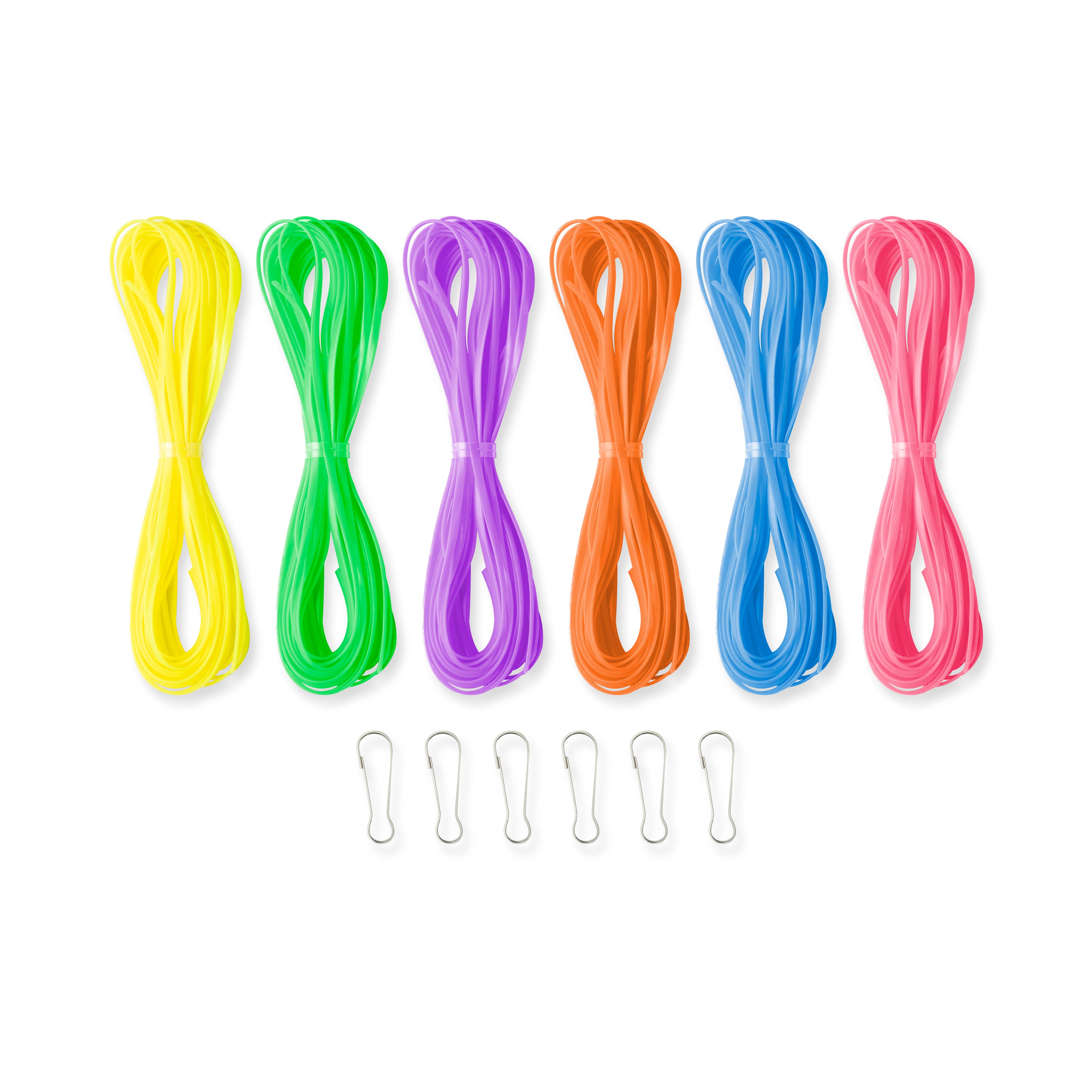 12 Pack: Neon Plastic Lacing Kit by Creatology&#x2122;