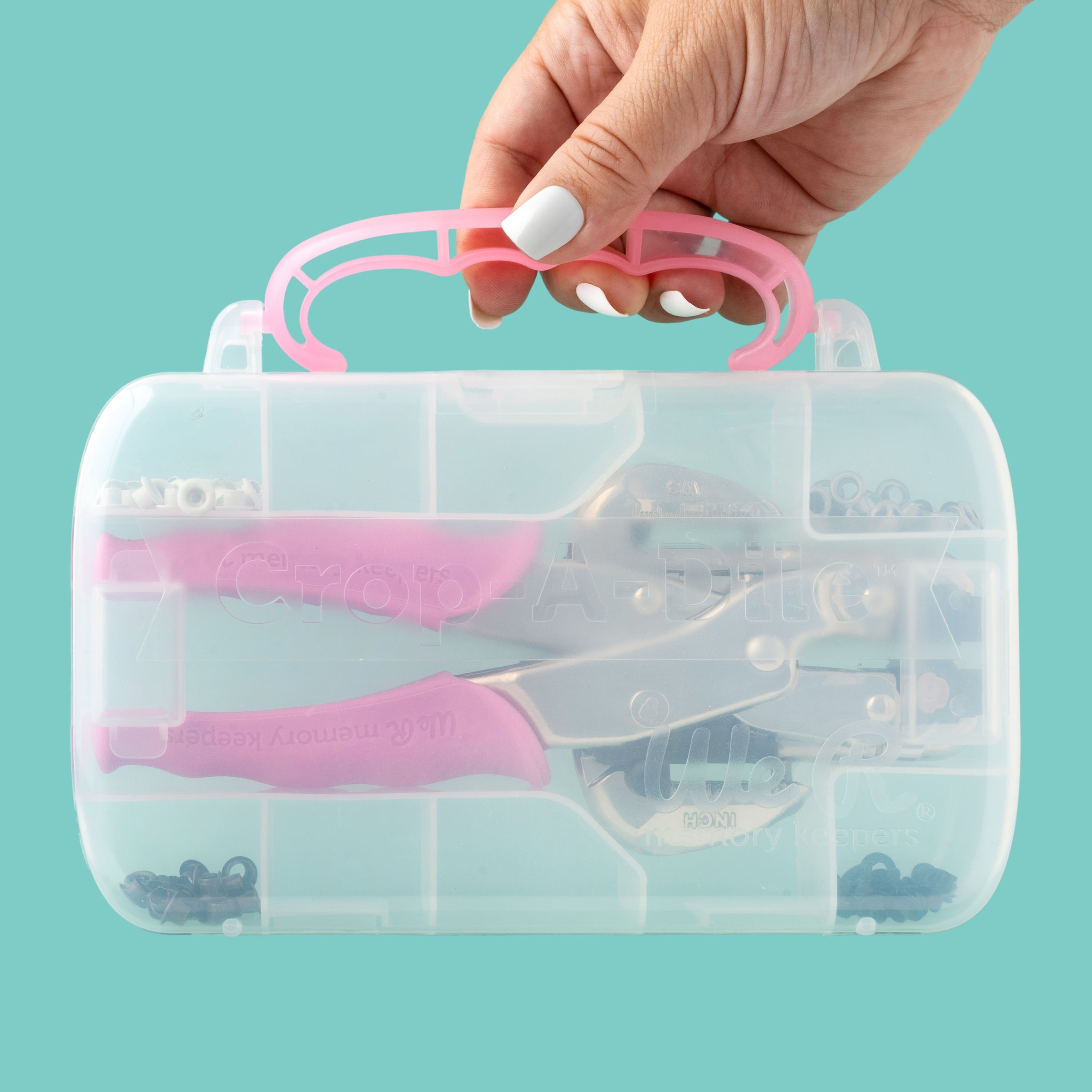 We R Memory Keepers® Crop-A-Dile® Pink Punch Kit