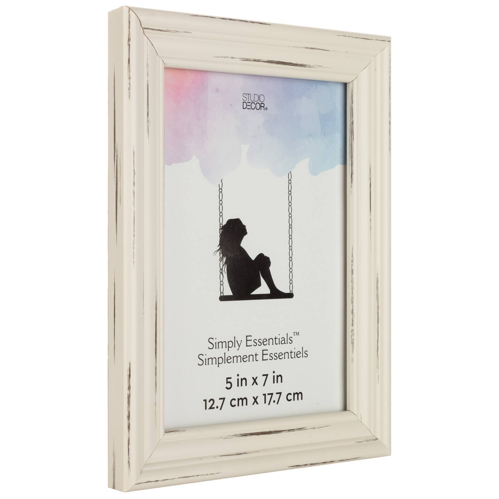 12 Pack: Distressed White Frame, Simply Essentials™ by Studio Décor®