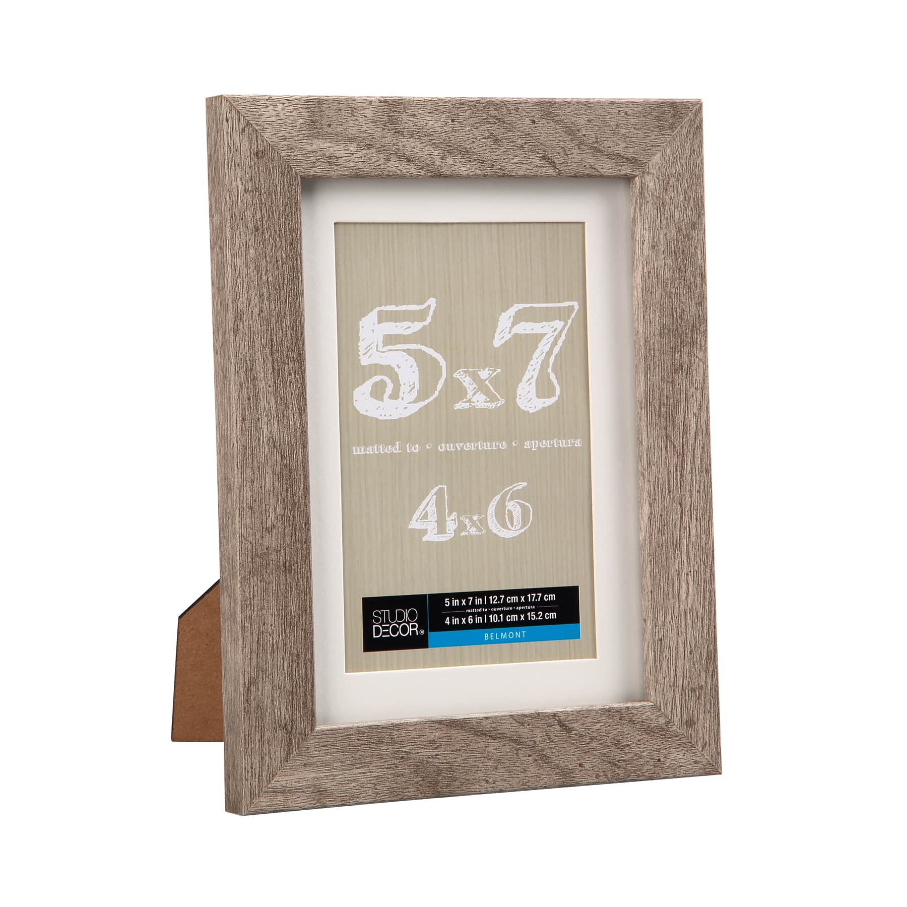 8 Pack: Gray Belmont Frame With Mat by Studio Décor® | Michaels