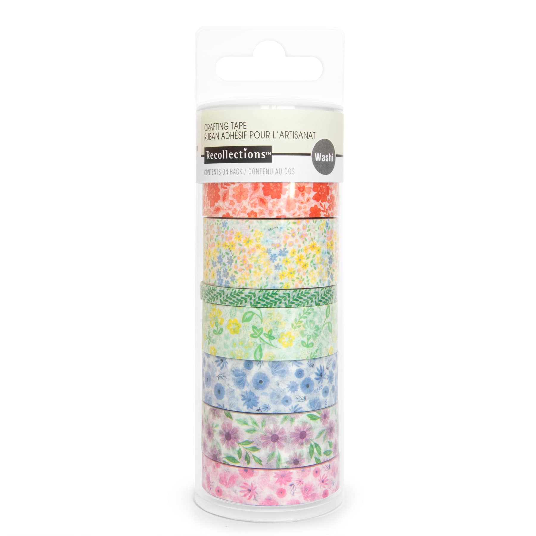 12 Packs: 7 ct. (84 total) Petite Floral Crafting Washi Tape Set by Recollections&#x2122;