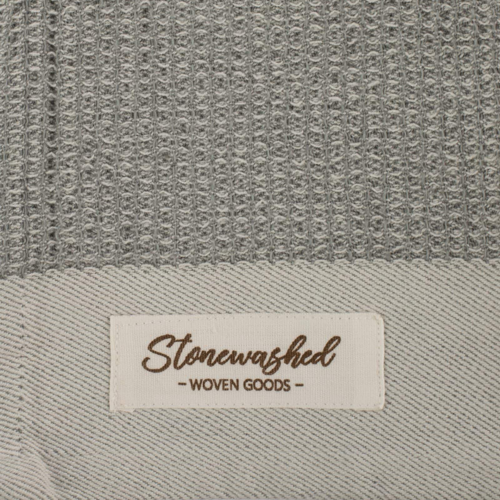 DII® Wild Dove Washed Waffle Woven Dishtowel, 2ct.