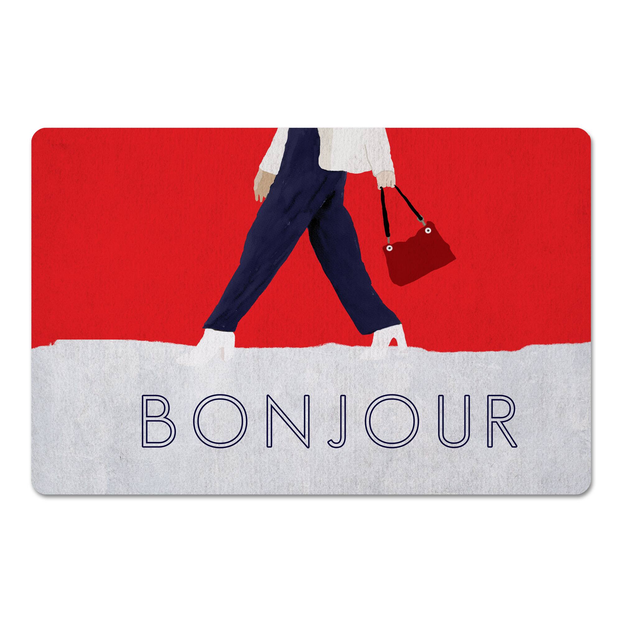Bonjour 27" x 18" Floor Mat